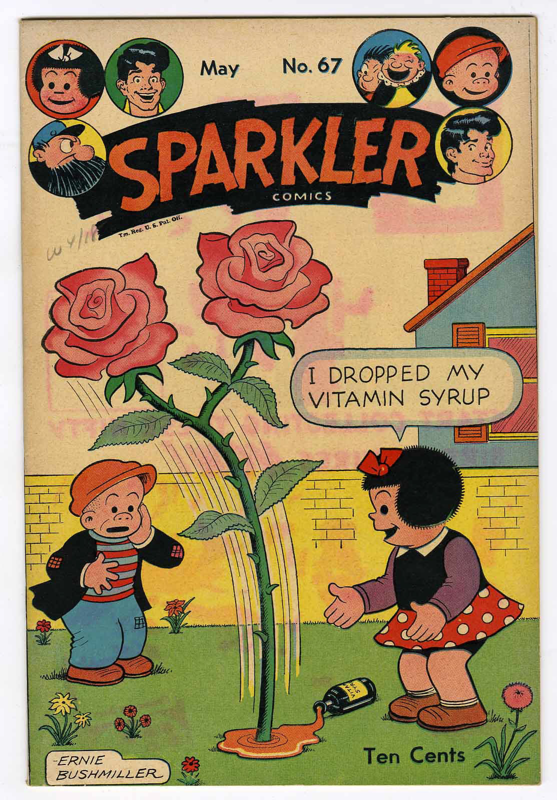 Read online Sparkler Comics comic -  Issue #67 - 1
