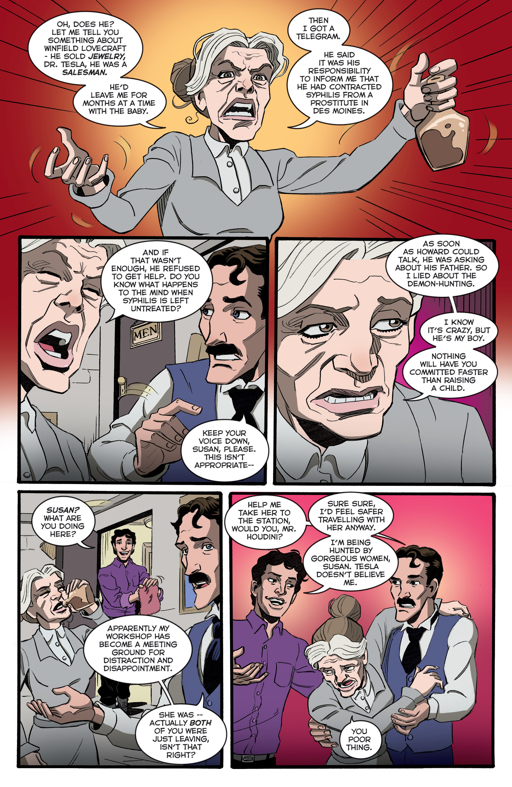 Read online Herald: Lovecraft & Tesla - Bundles of Joy comic -  Issue #2 - 18