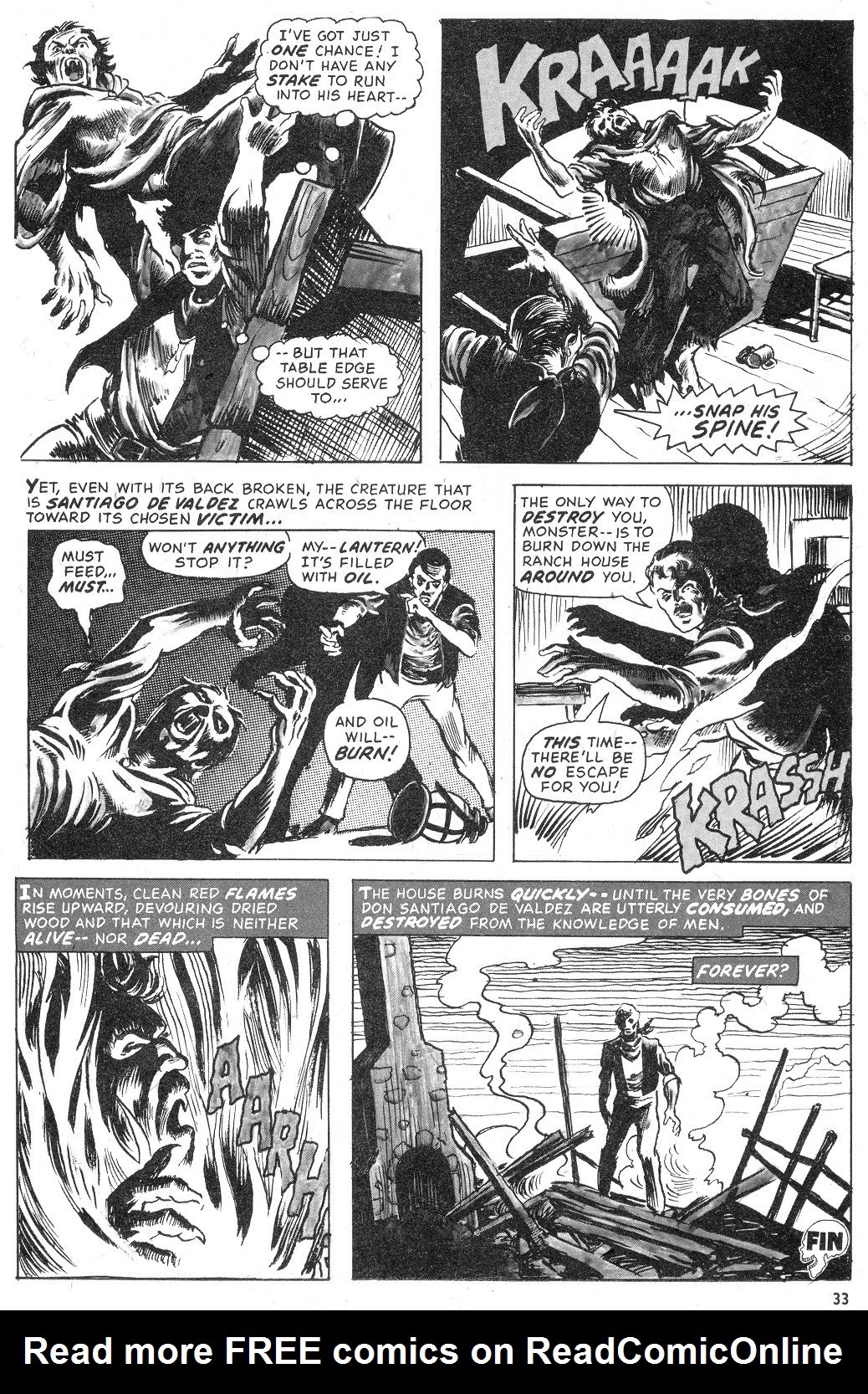 Read online Masters of Terror comic -  Issue #1 - 33