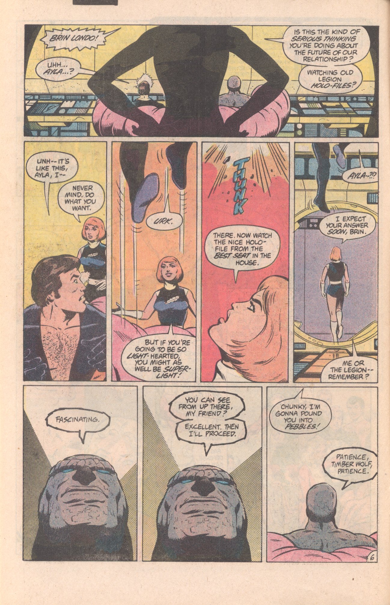Legion of Super-Heroes (1980) 295 Page 6