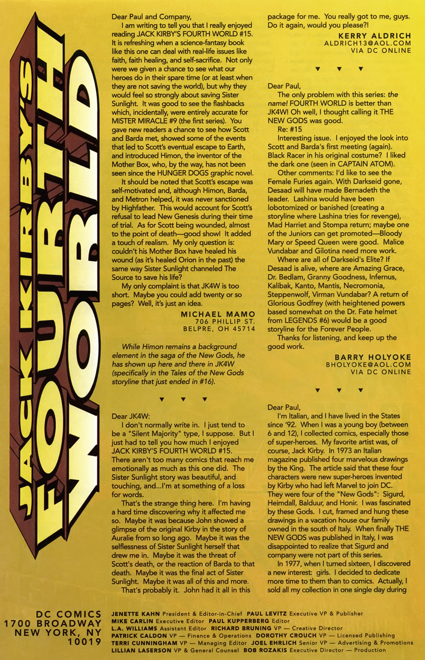 Read online Jack Kirby's Fourth World (1997) comic -  Issue #19 - 24