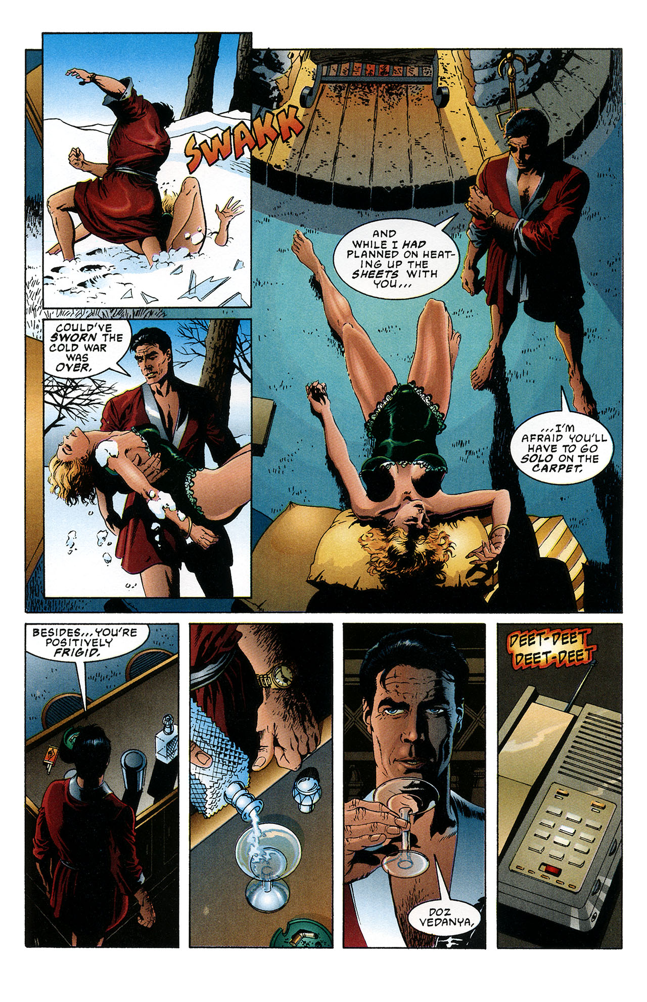Read online James Bond: Serpent's Tooth comic -  Issue #1 - 19