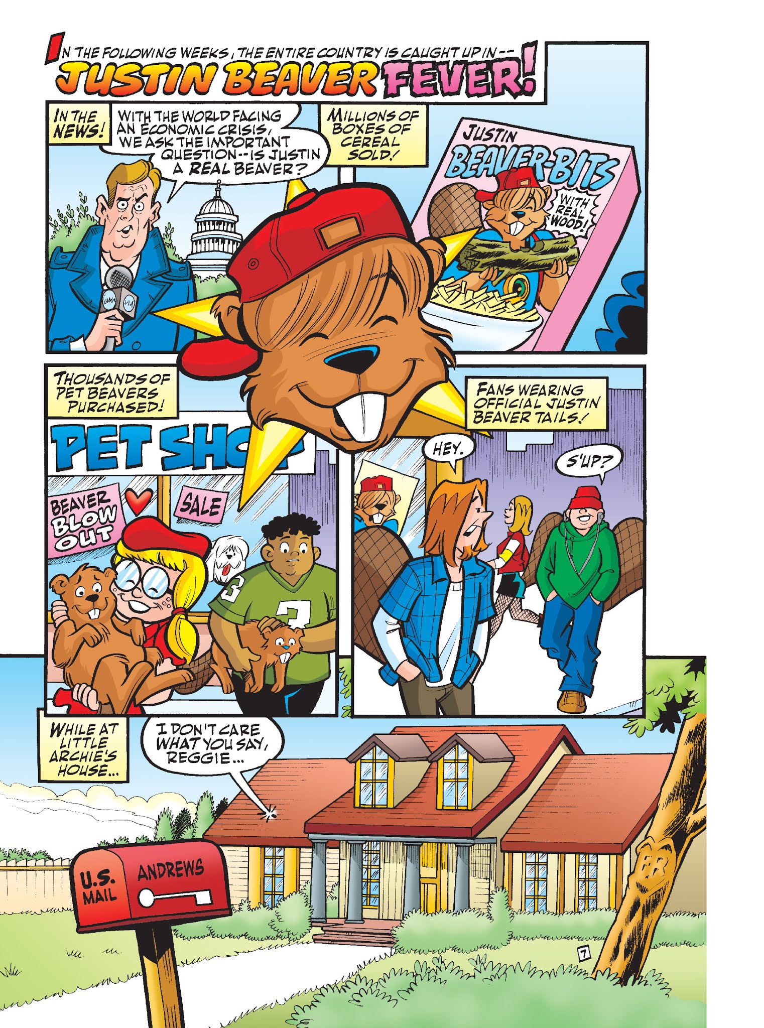 Read online Archie's Funhouse Double Digest comic -  Issue #22 - 42