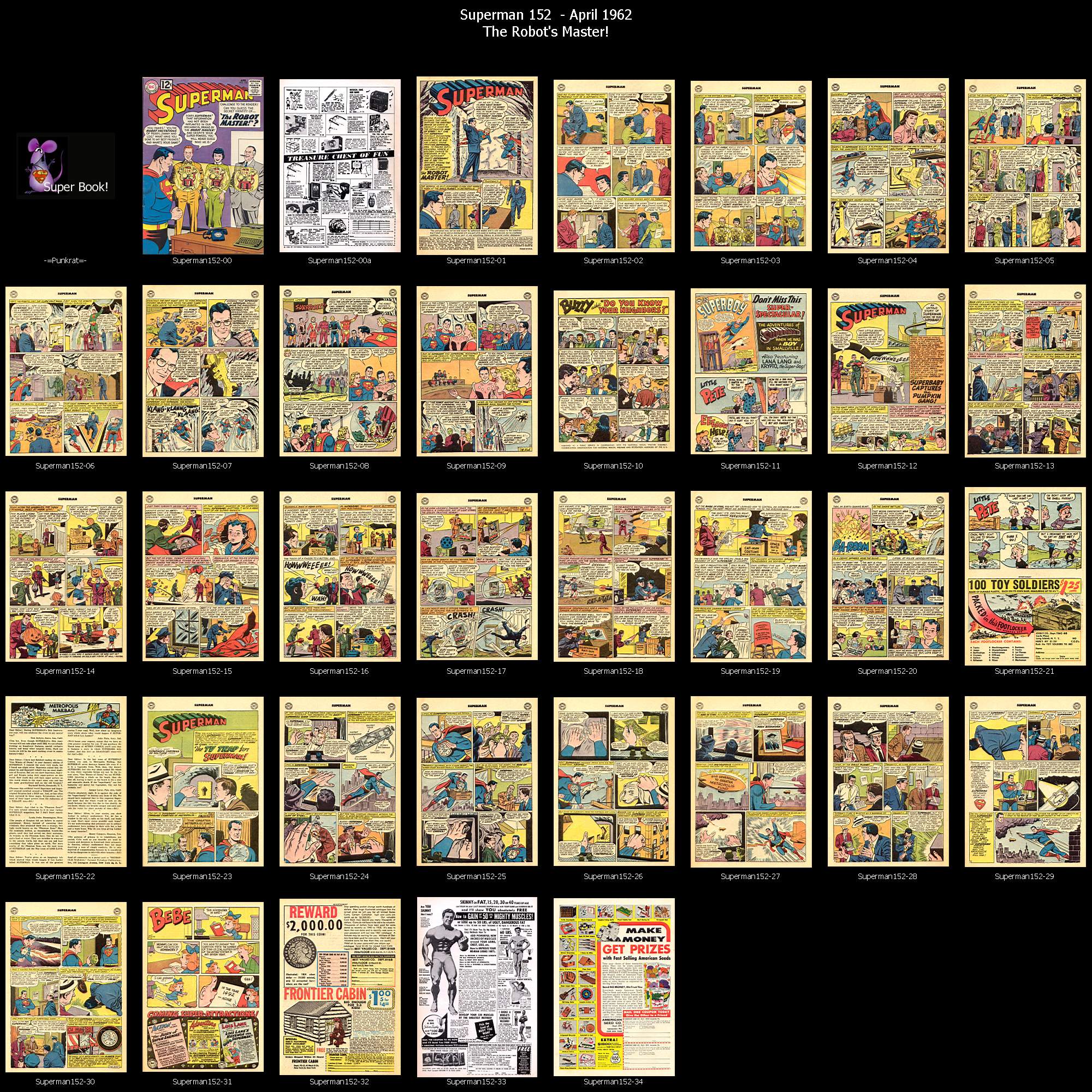 Read online Superman (1939) comic -  Issue #152 - 37
