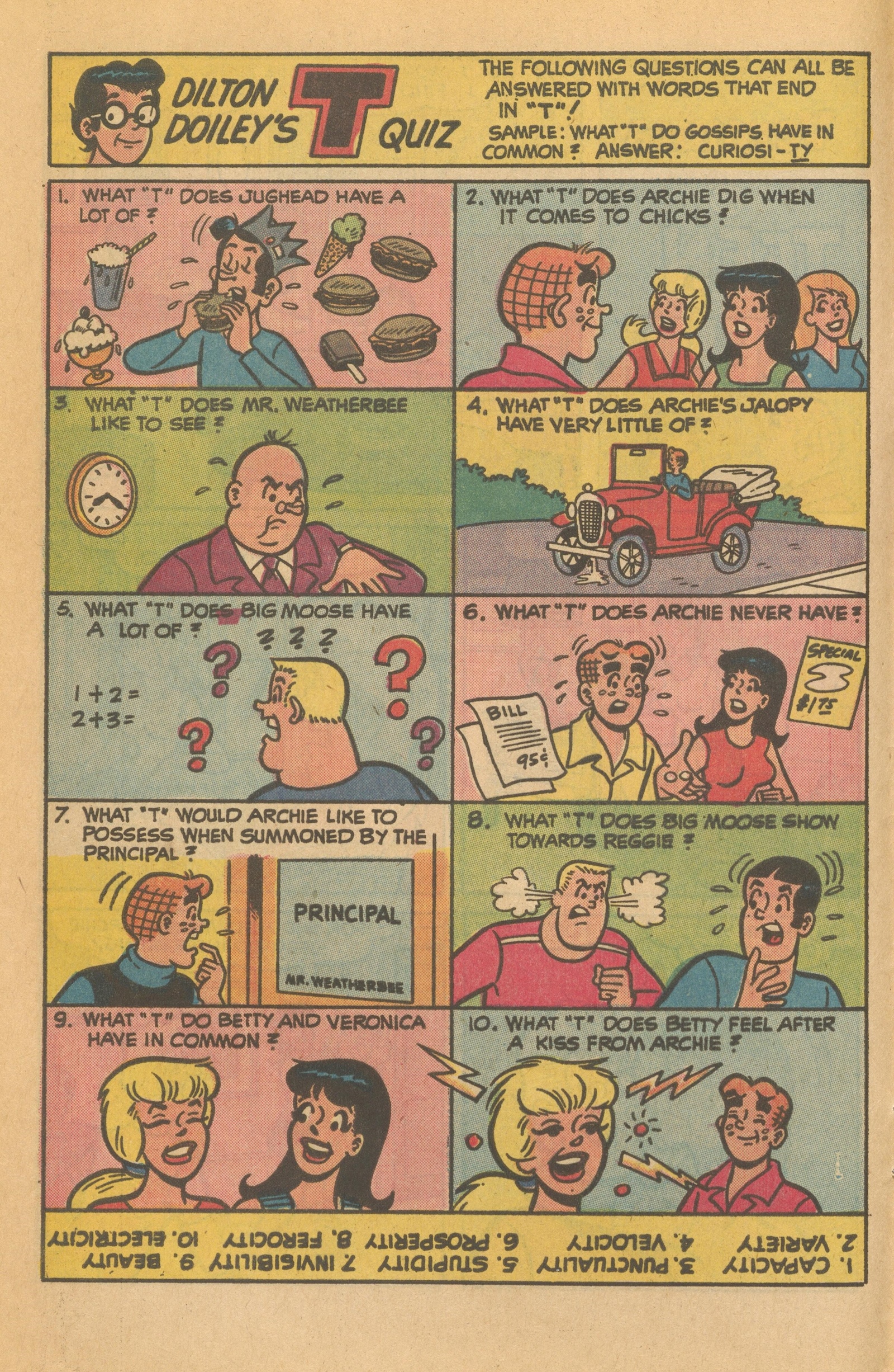 Read online Archie's Joke Book Magazine comic -  Issue #172 - 8