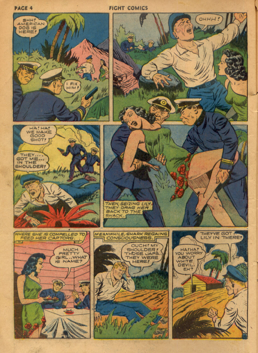 Read online Fight Comics comic -  Issue #19 - 6