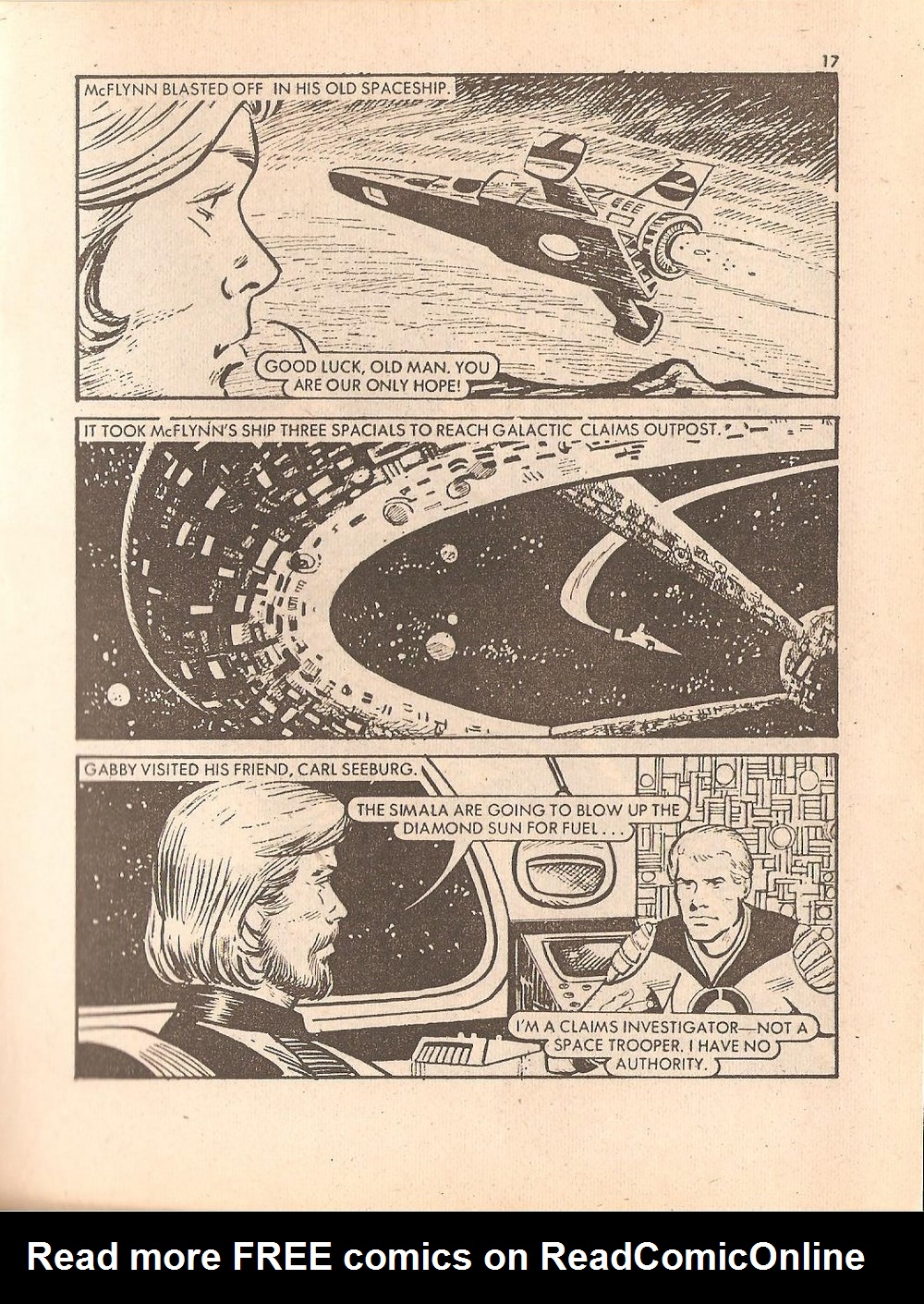 Read online Starblazer comic -  Issue #23 - 17