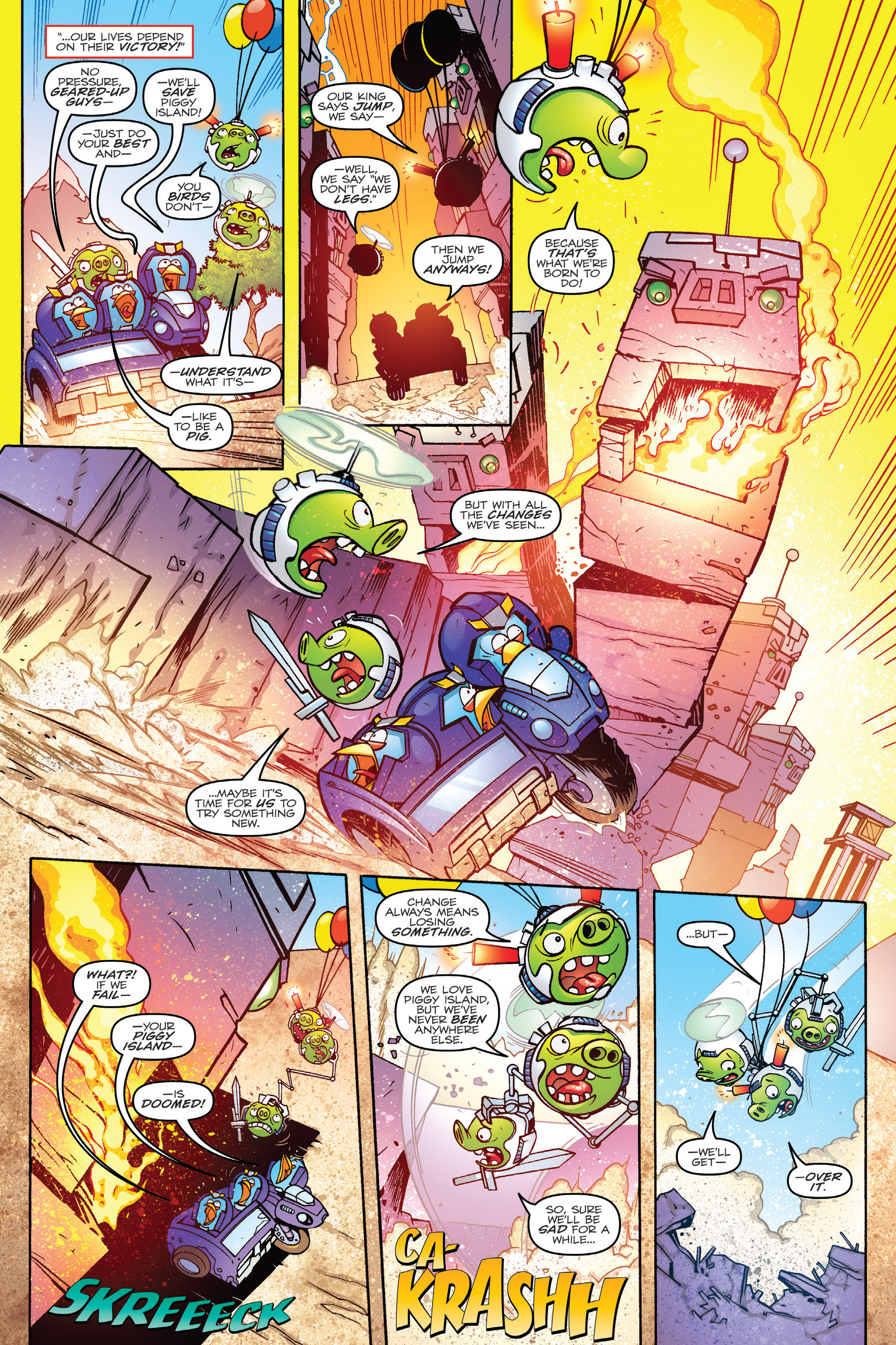 Read online Angry Birds Transformers: Age of Eggstinction comic -  Issue # Full - 76