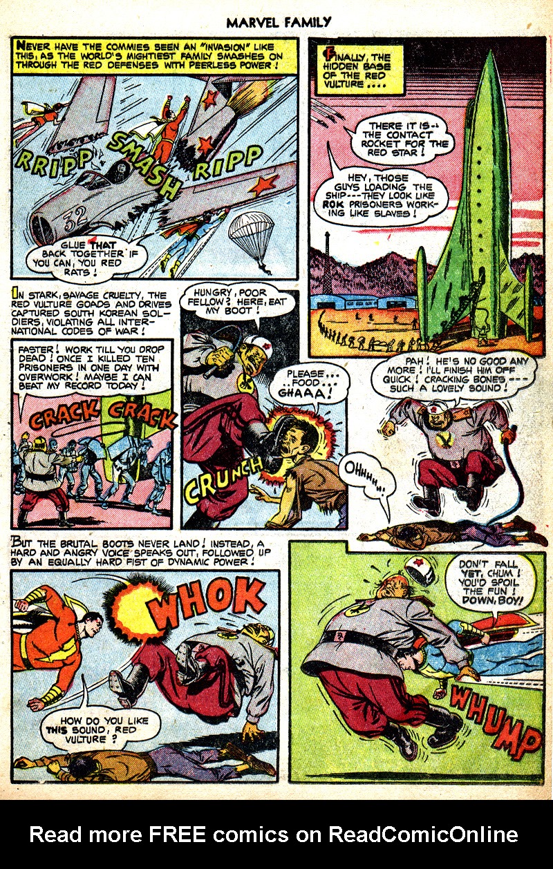 Read online The Marvel Family comic -  Issue #78 - 21