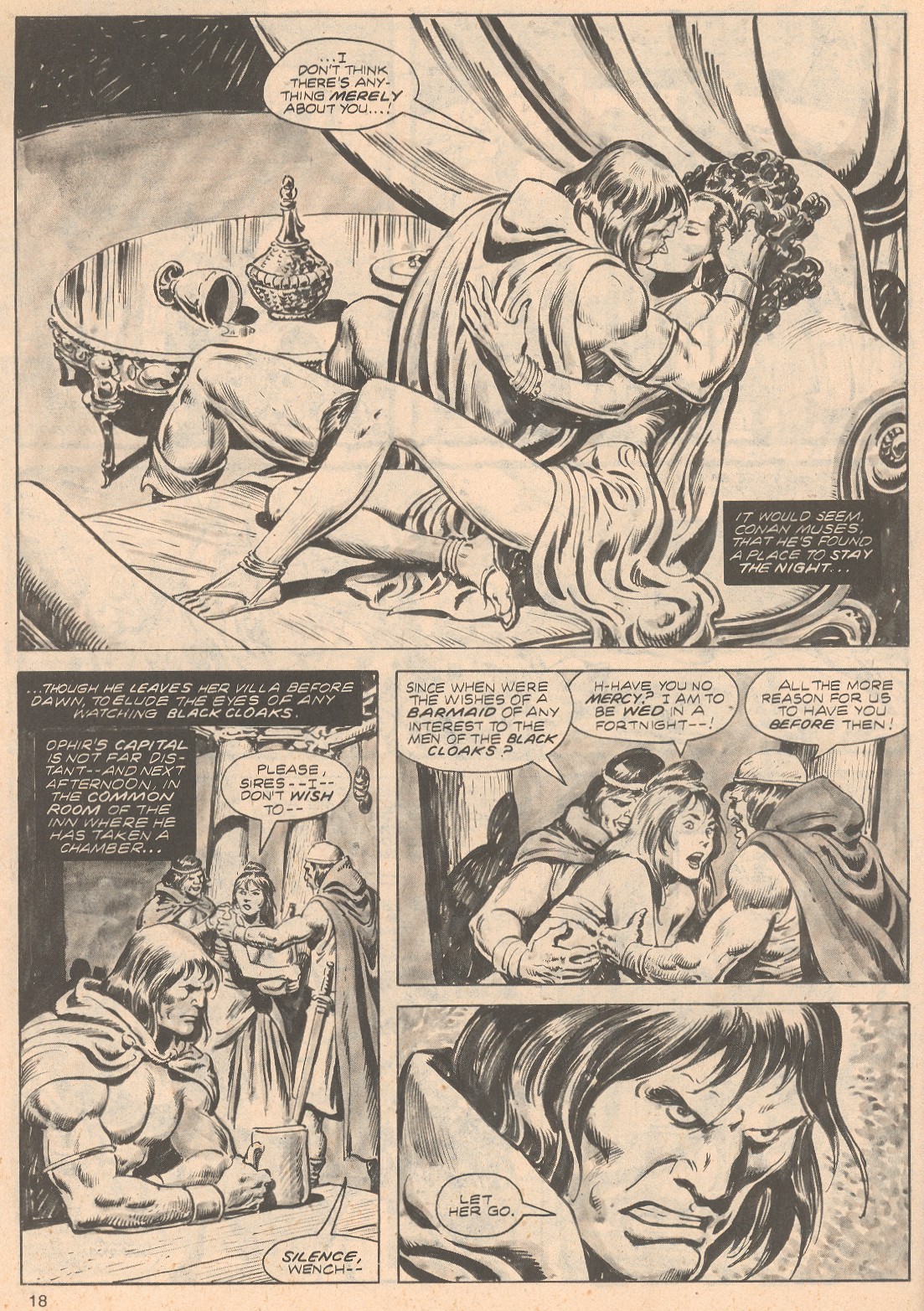 Read online The Savage Sword Of Conan comic -  Issue #68 - 18