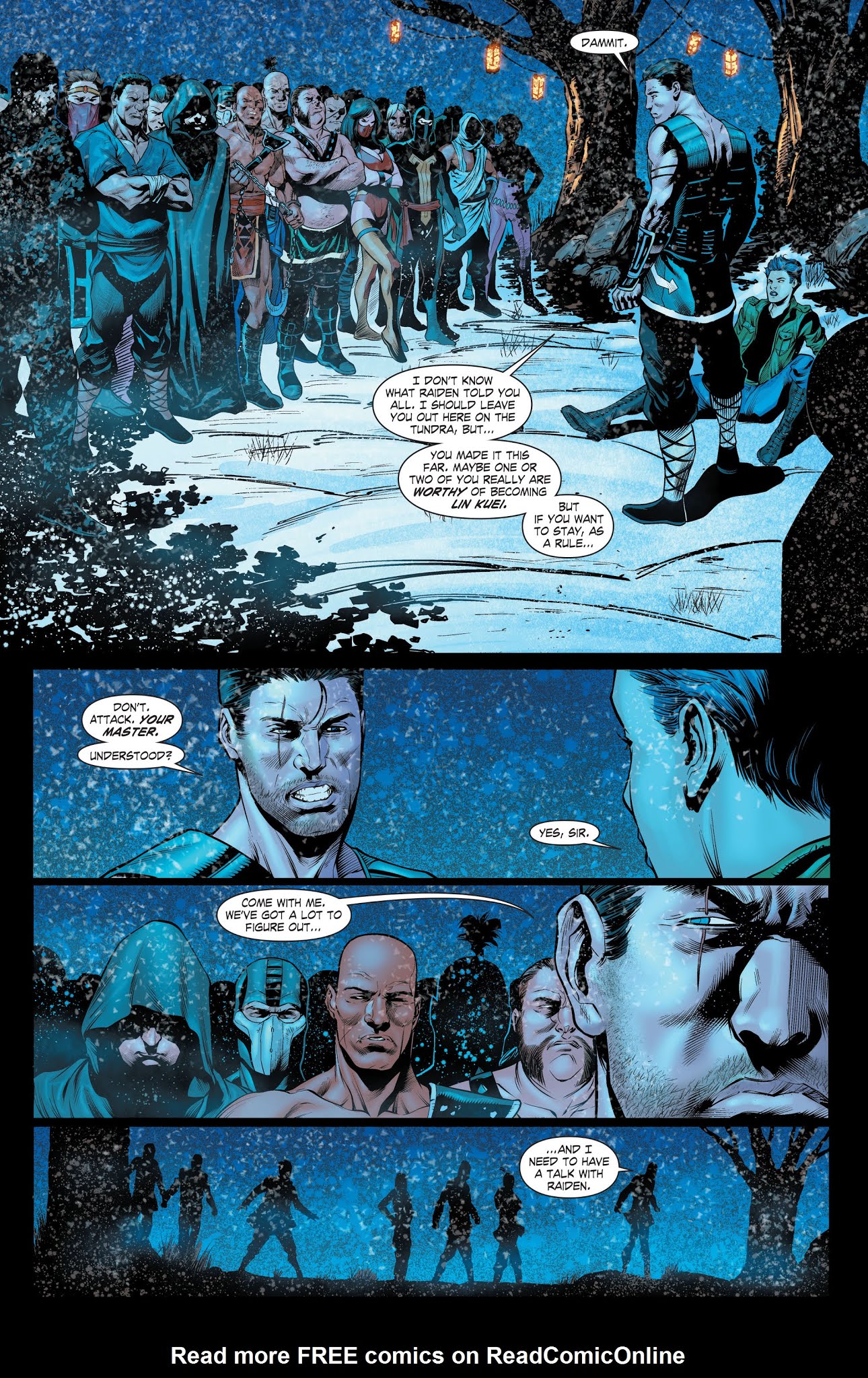 Read online Mortal Kombat X [I] comic -  Issue # _TPB 3 - 126