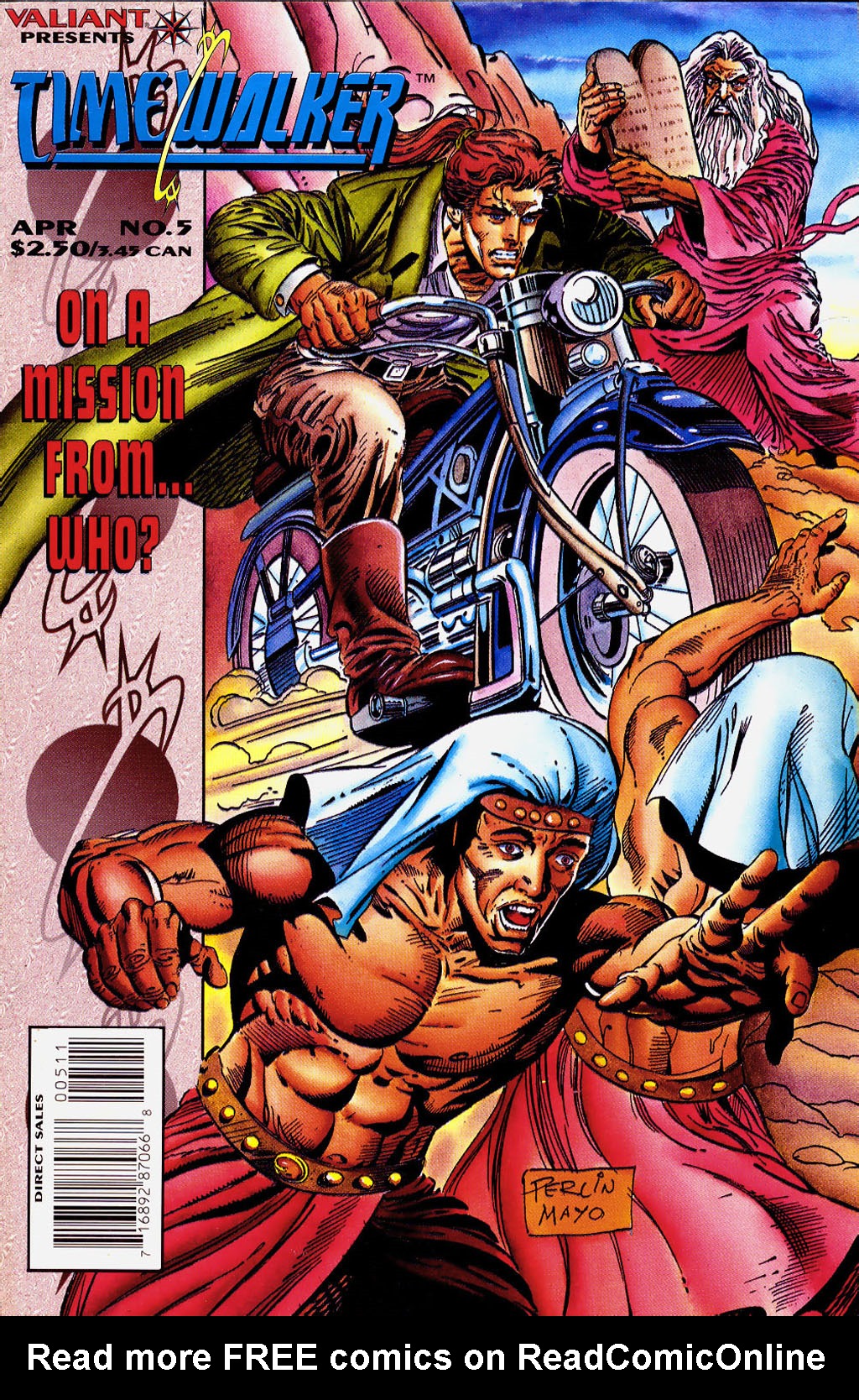Read online Timewalker comic -  Issue #5 - 1