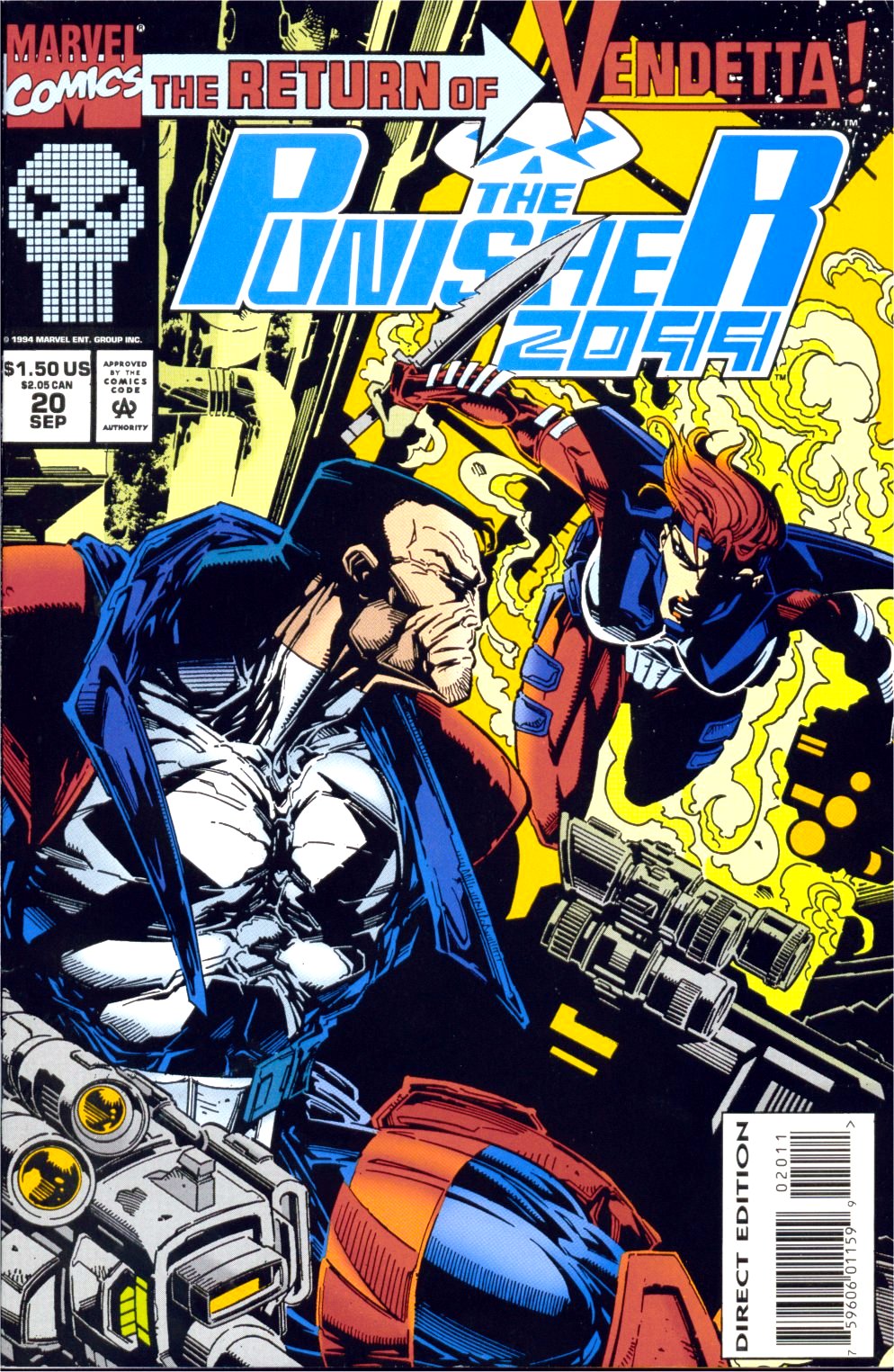 Read online Punisher 2099 comic -  Issue #20 - 1