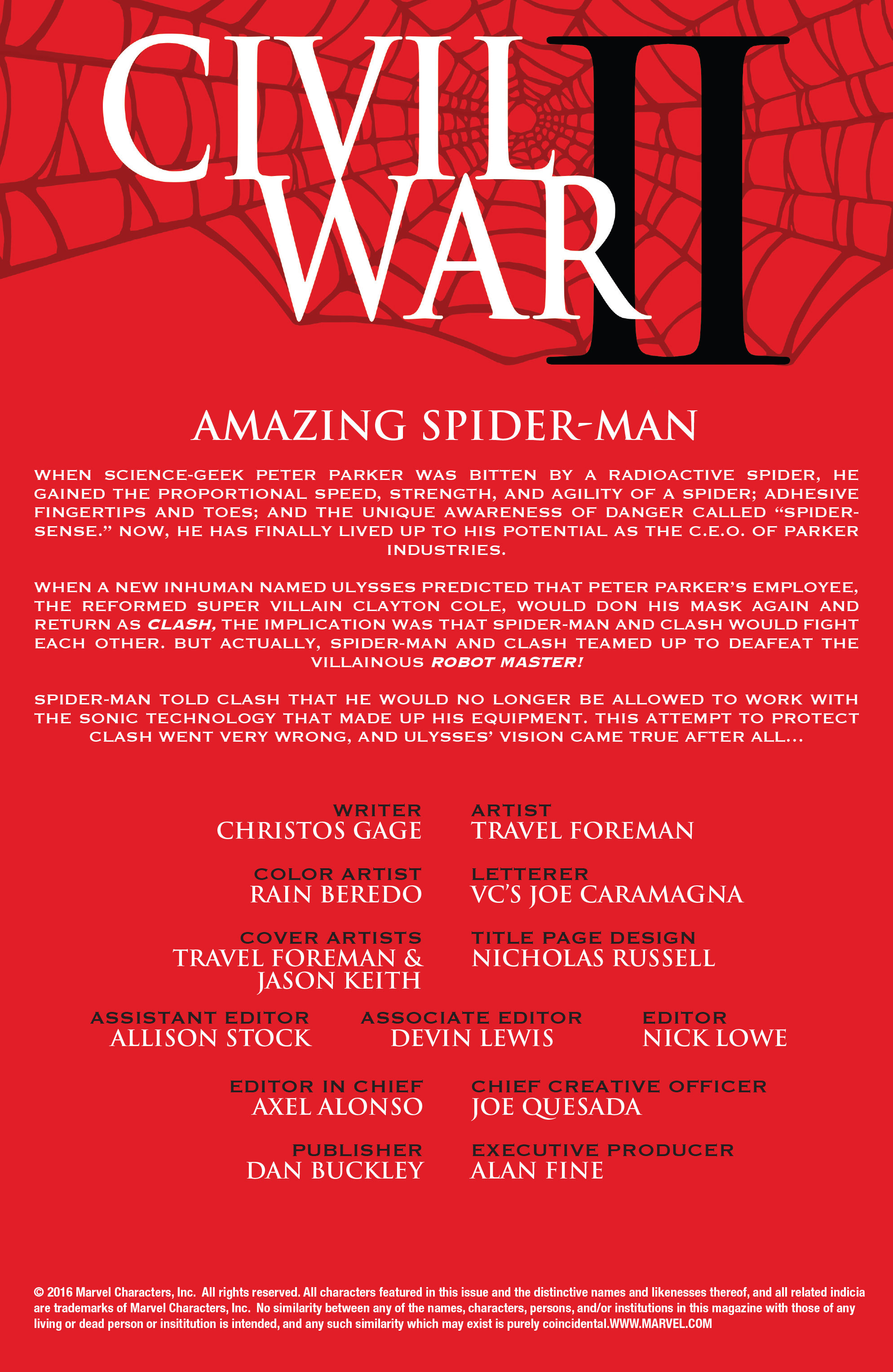 Read online Civil War II: Amazing Spider-Man comic -  Issue #4 - 2