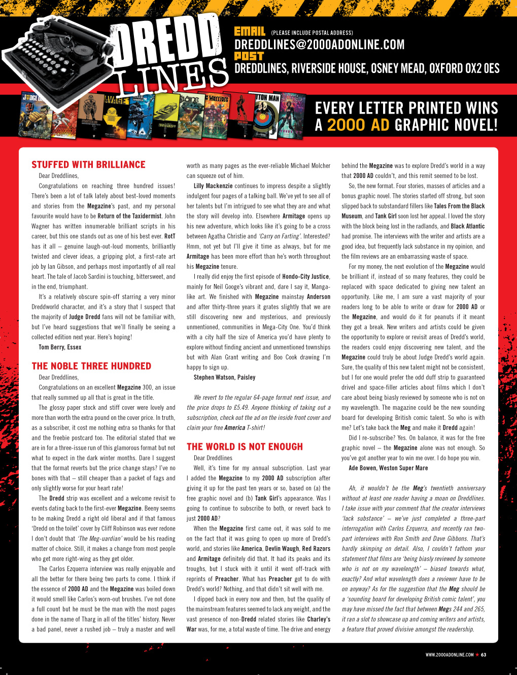 Read online Judge Dredd Megazine (Vol. 5) comic -  Issue #302 - 65
