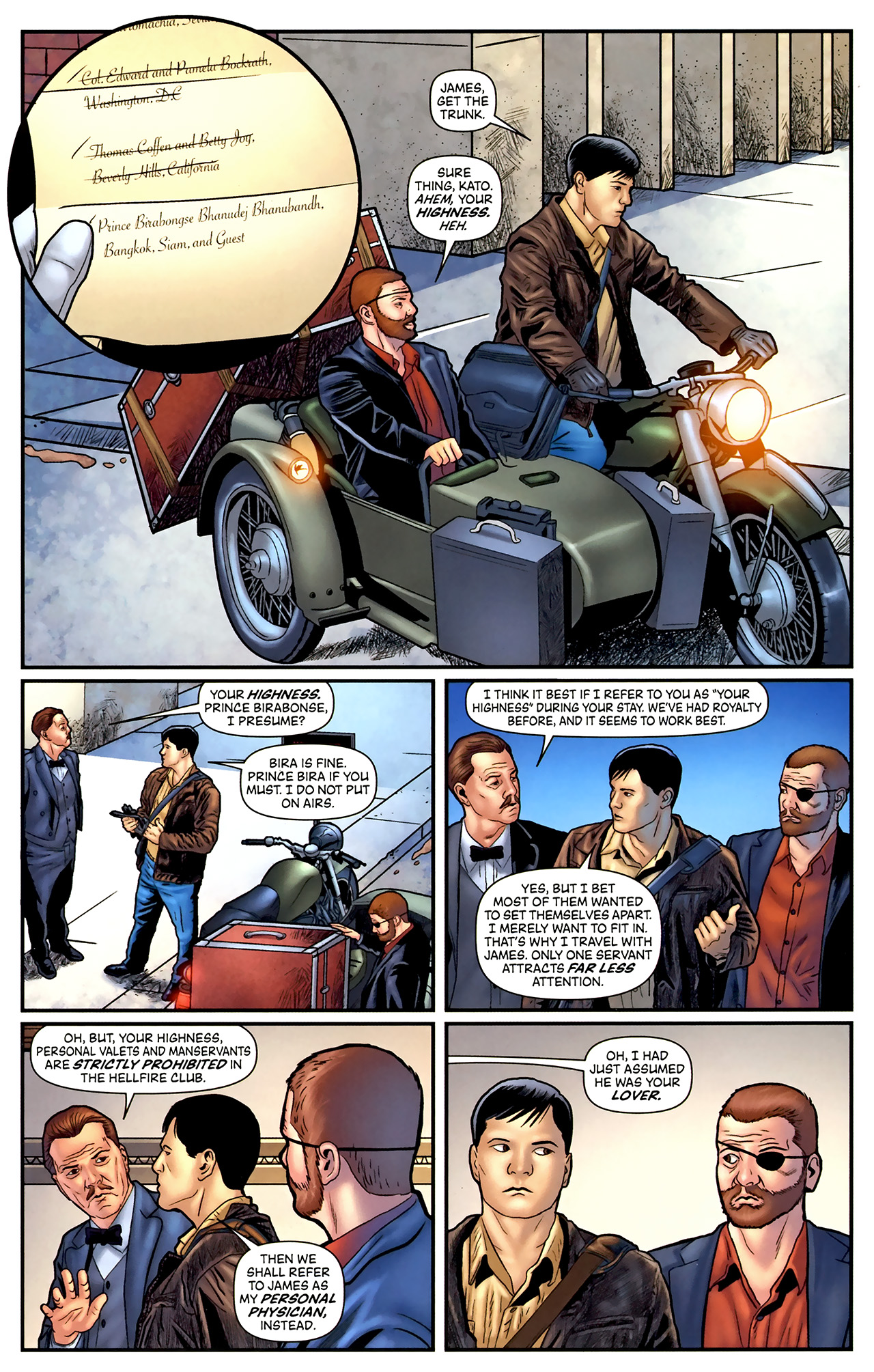 Read online Kato Origins comic -  Issue #7 - 14