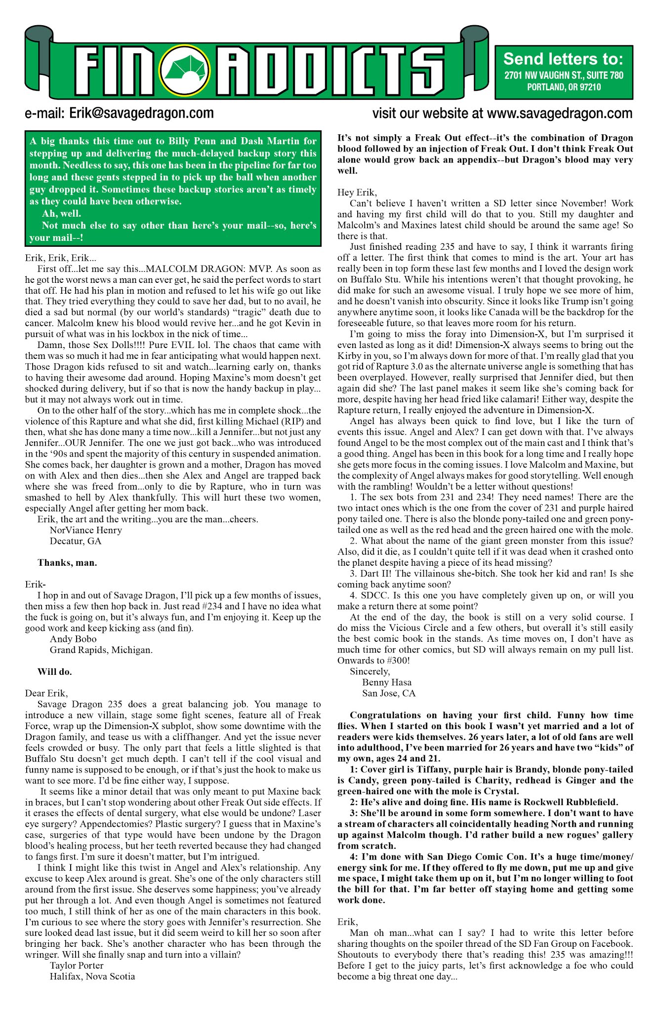 Read online The Savage Dragon (1993) comic -  Issue #237 - 22