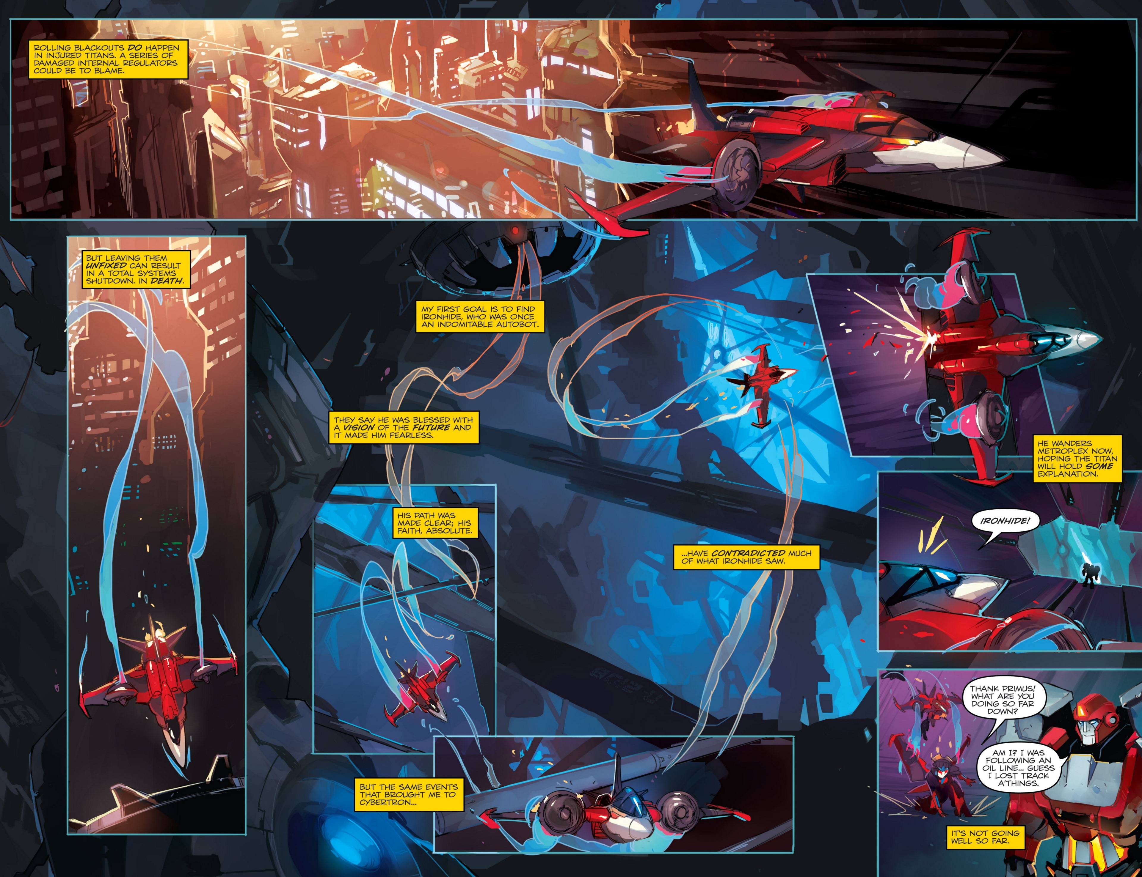 Read online The Transformers: Windblade (2014) comic -  Issue #1 - 12
