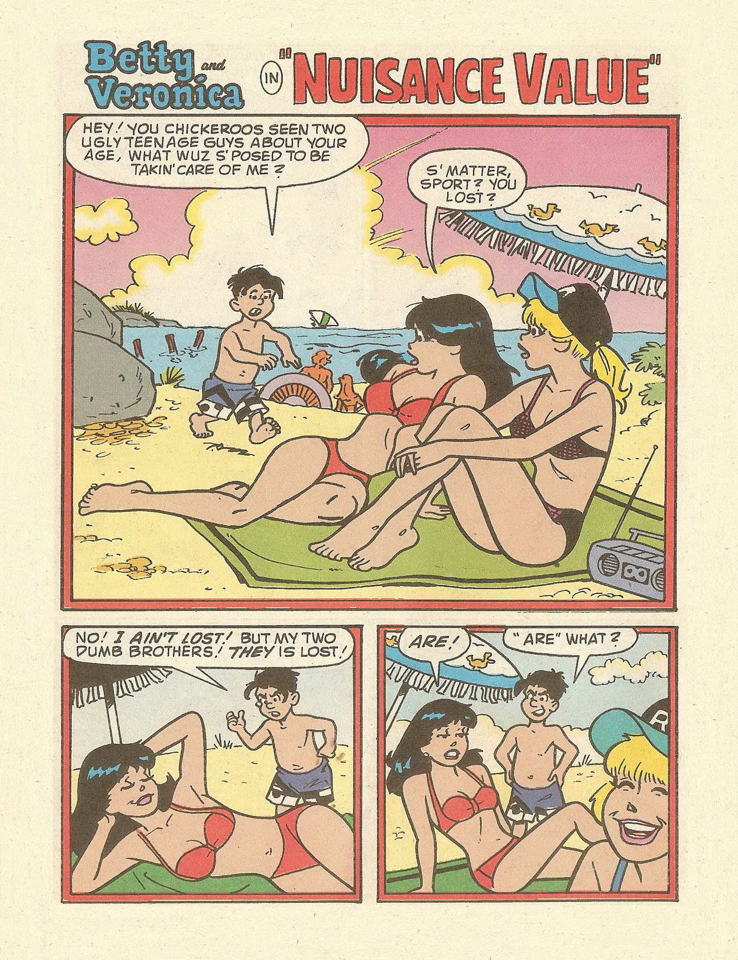 Read online Betty and Veronica Digest Magazine comic -  Issue #98 - 27