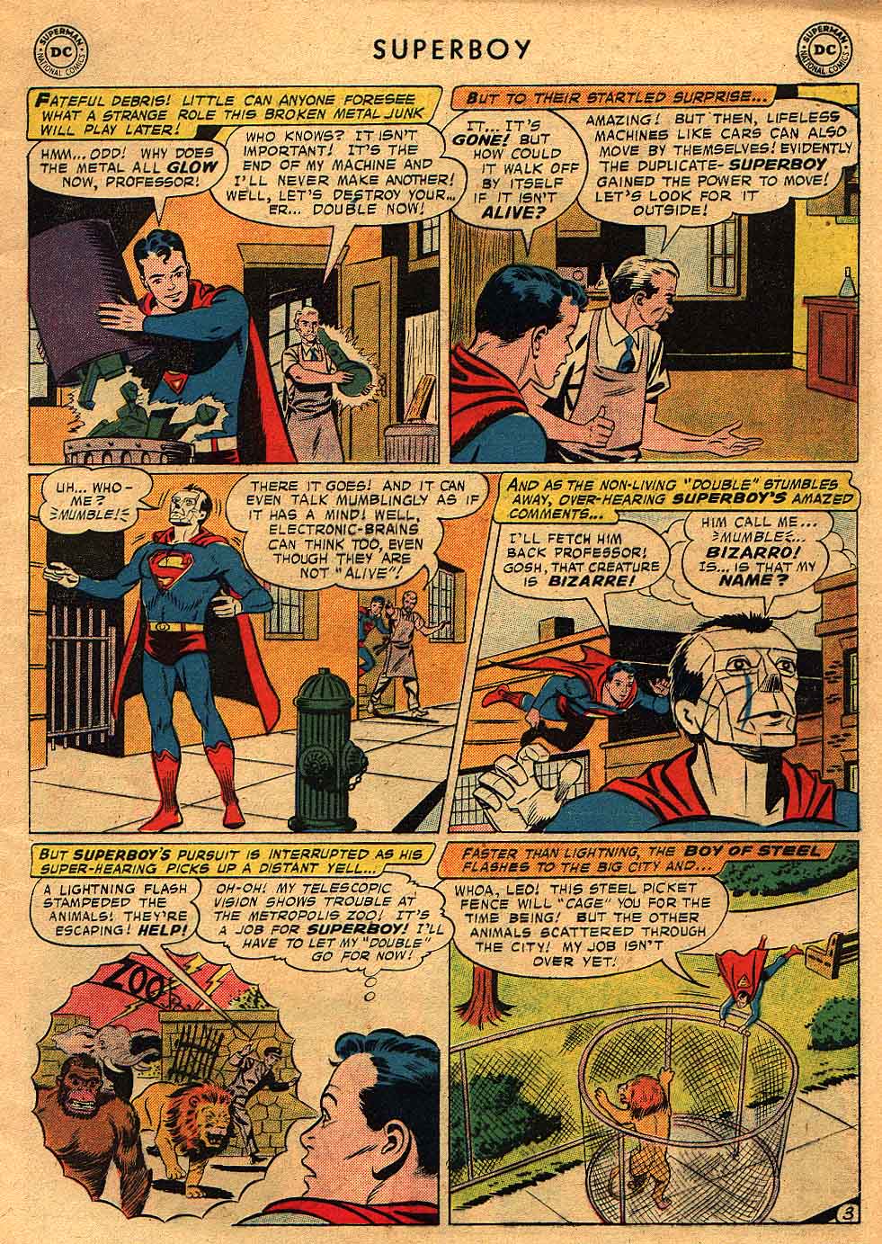 Read online Superboy (1949) comic -  Issue #68 - 4