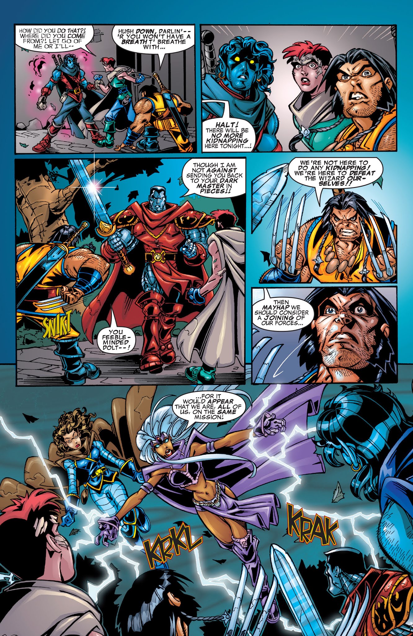 Read online X-Men: The Hunt For Professor X comic -  Issue # TPB (Part 1) - 82