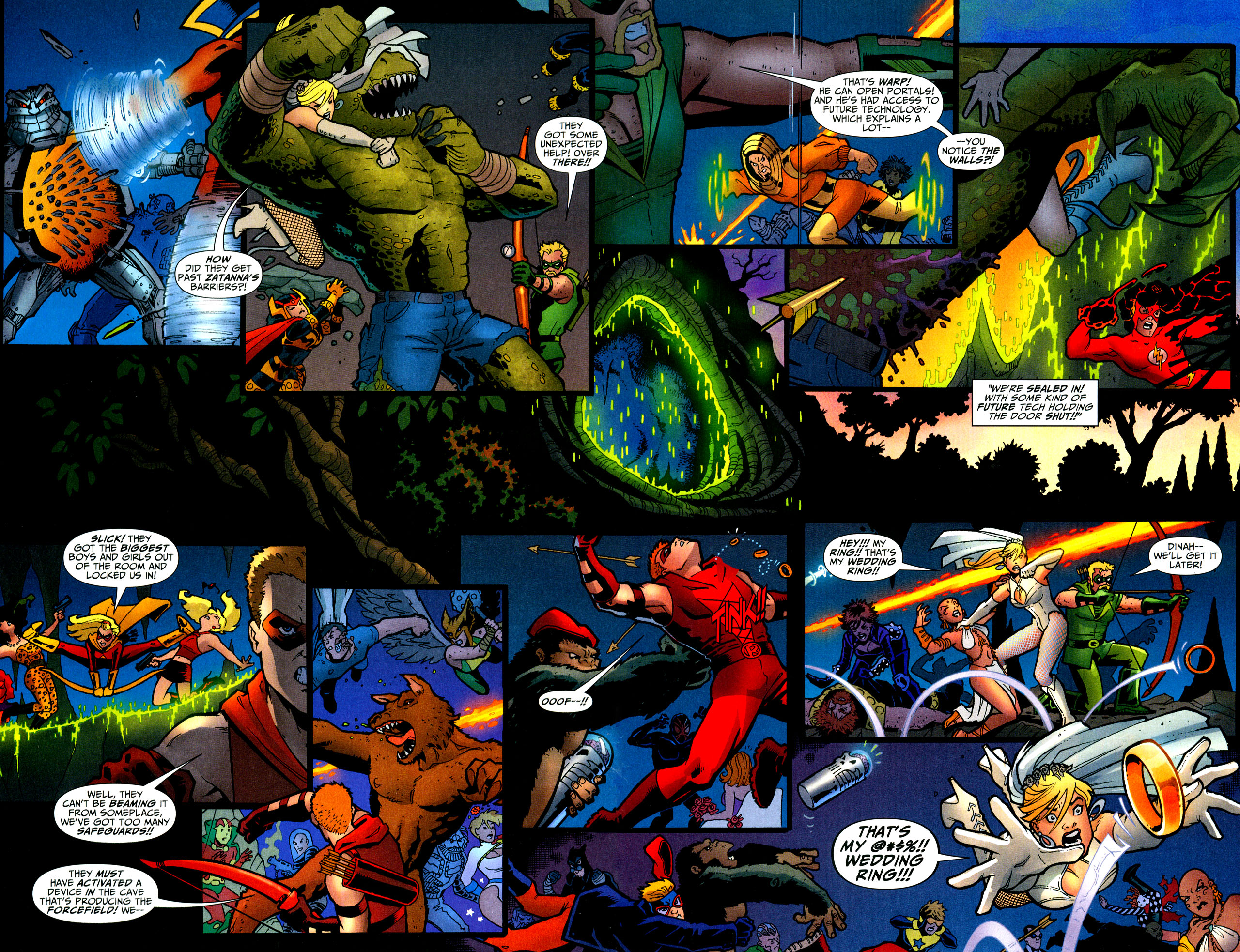 Read online Green Arrow/Black Canary Wedding Special comic -  Issue # Full - 24