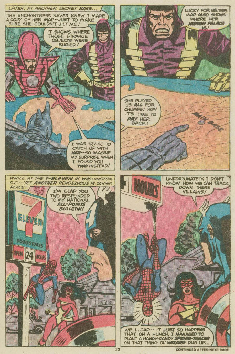 Read online Spider-Man, The Incredible Hulk, Captain America, and Spider-Woman comic -  Issue # Full - 25