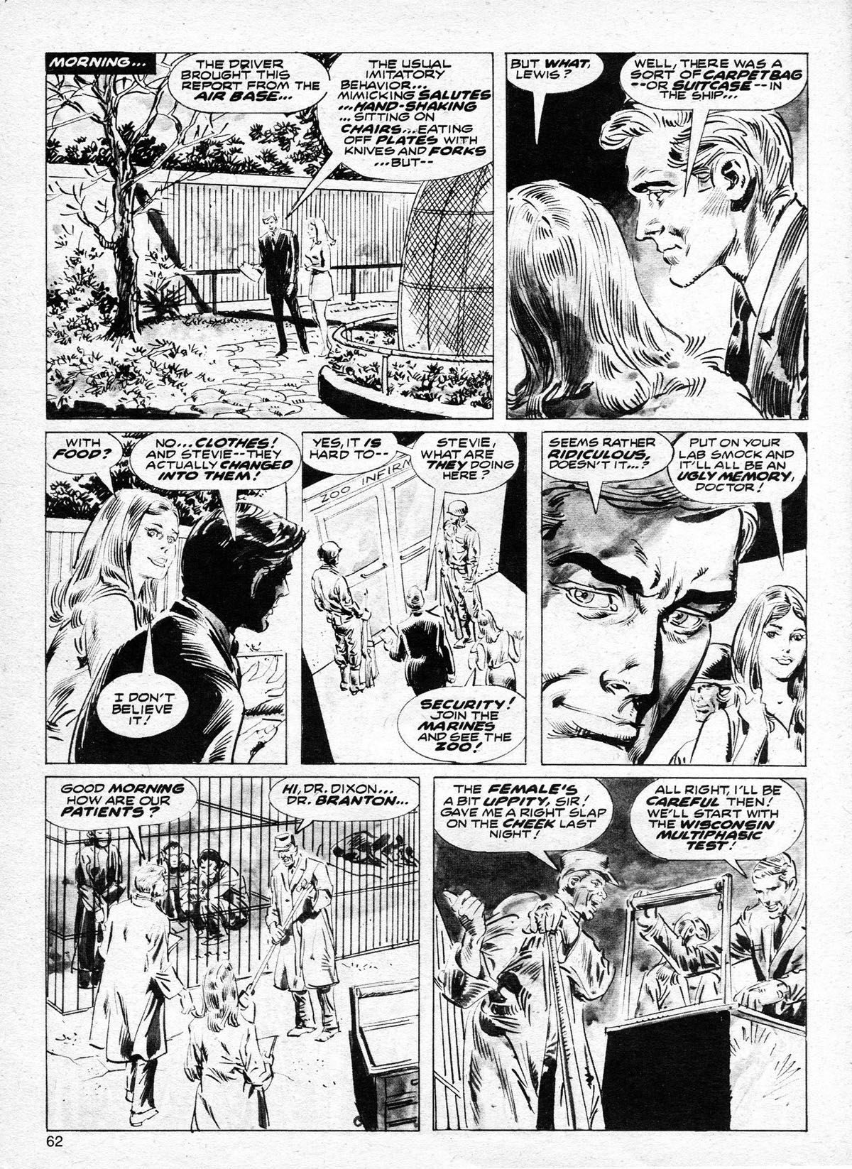Read online Planet of the Apes comic -  Issue #12 - 62
