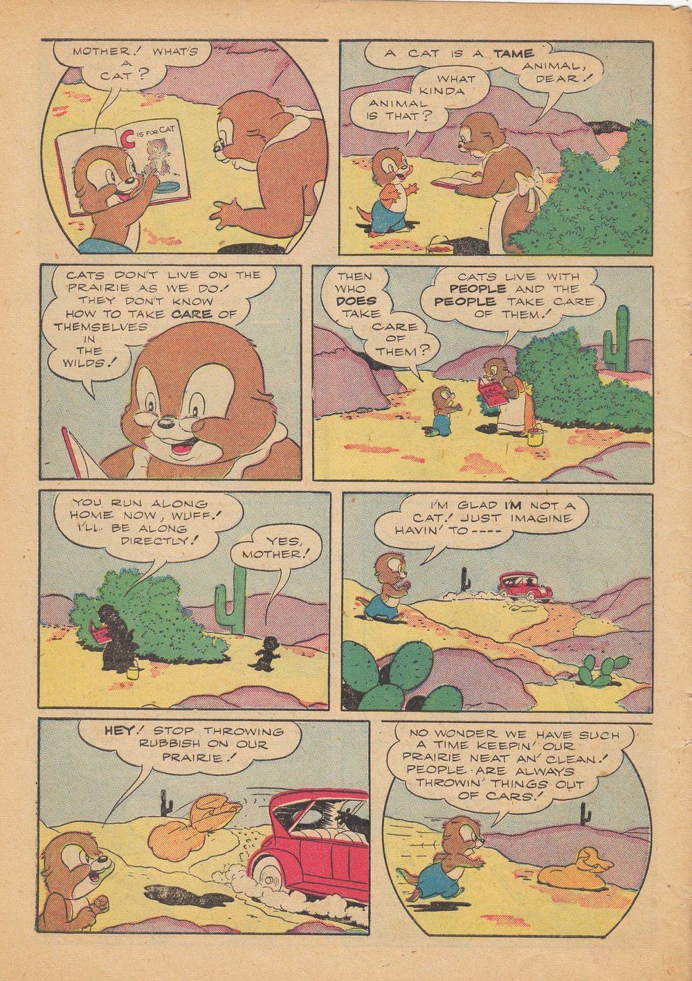 Read online Our Gang Comics comic -  Issue #30 - 46