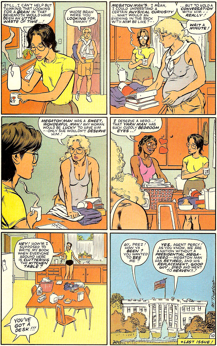 Read online The Return Of Megaton Man comic -  Issue #1 - 12
