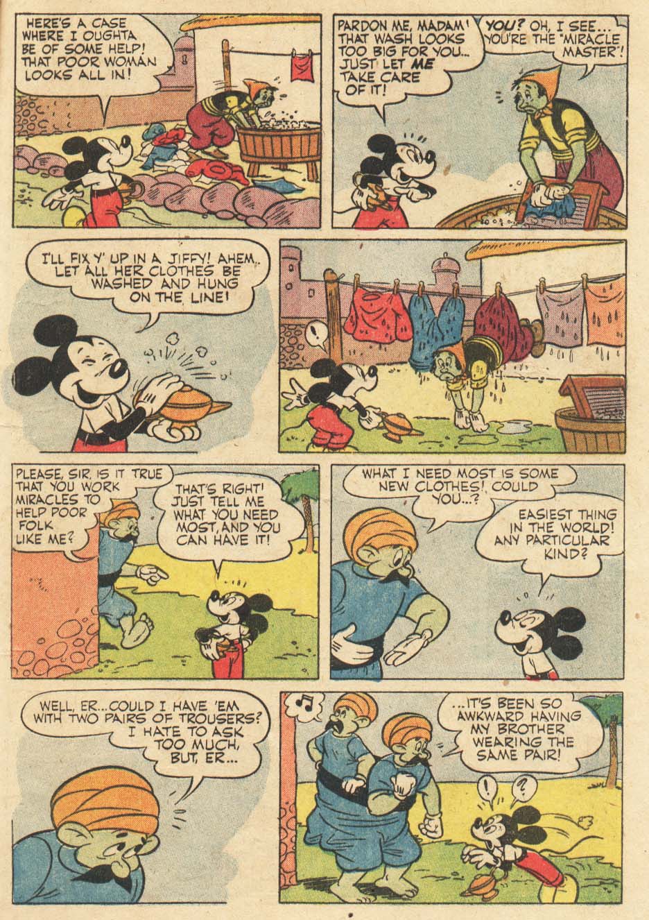 Read online Walt Disney's Comics and Stories comic -  Issue #150 - 44