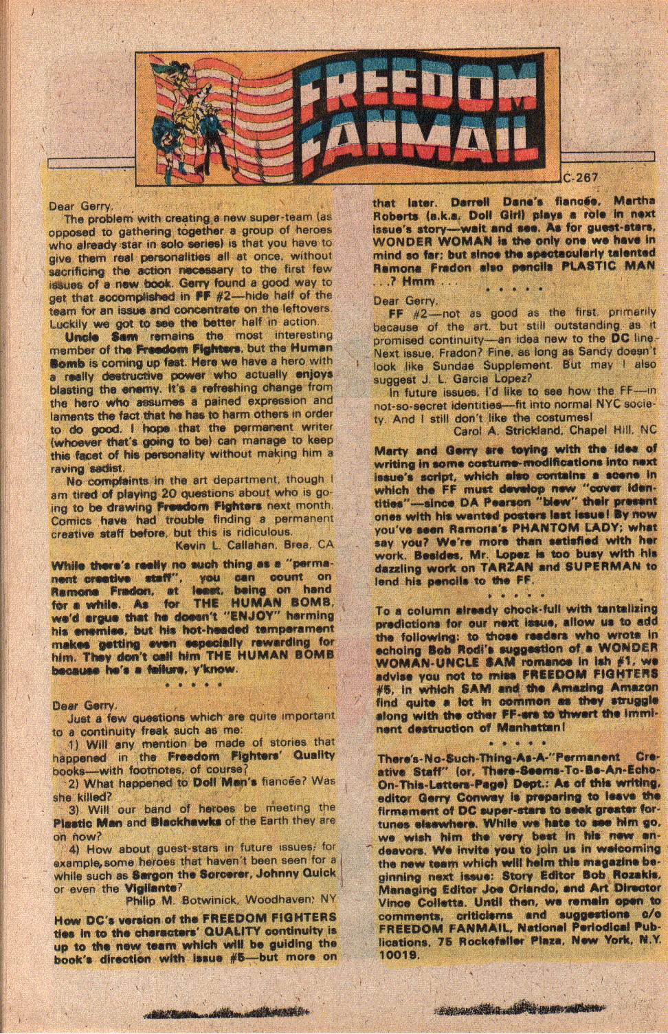 Read online Freedom Fighters (1976) comic -  Issue #4 - 32