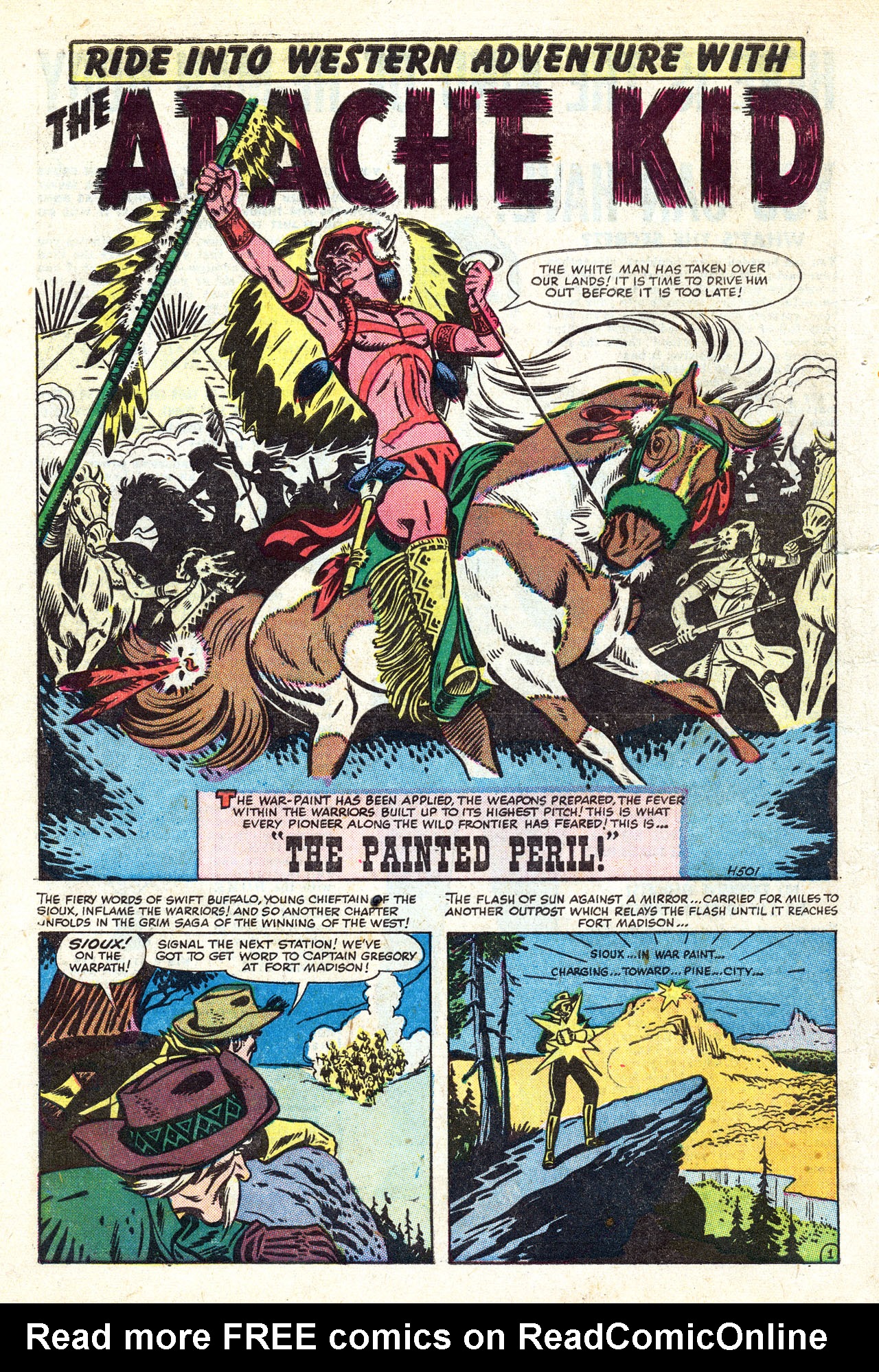 Read online Apache Kid comic -  Issue #18 - 10