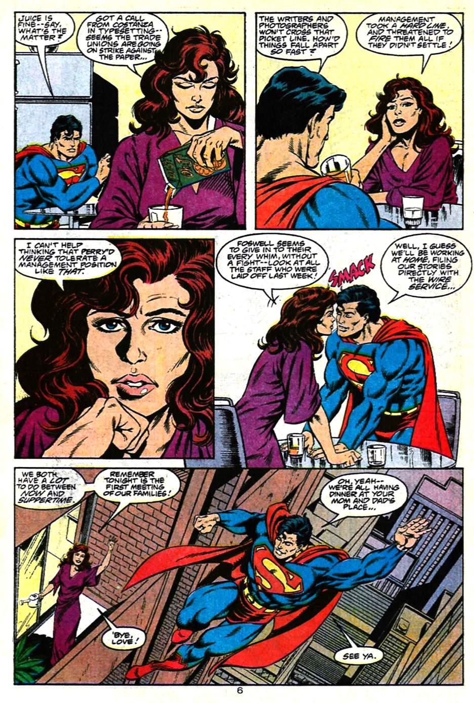 Read online Adventures of Superman (1987) comic -  Issue #482 - 7