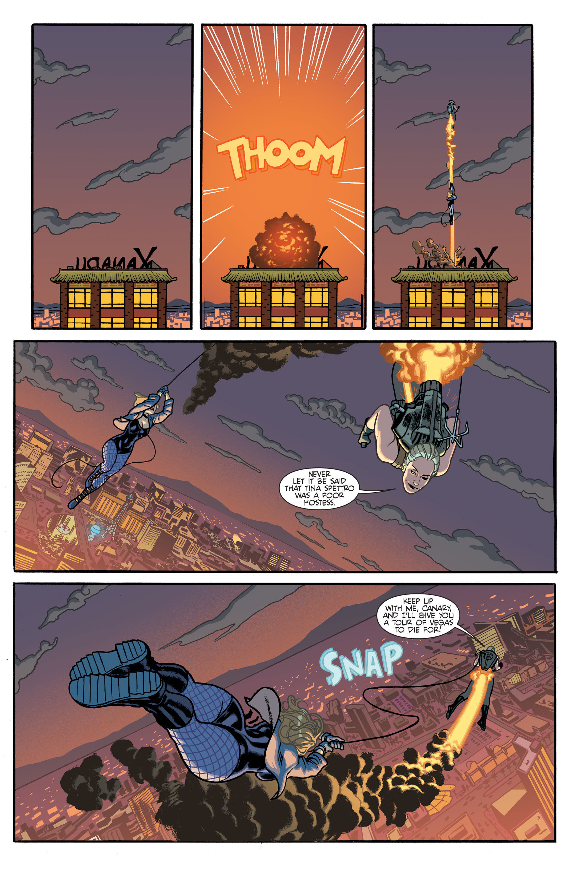 Read online Black Canary and Zatanna: Bloodspell comic -  Issue # Full - 23