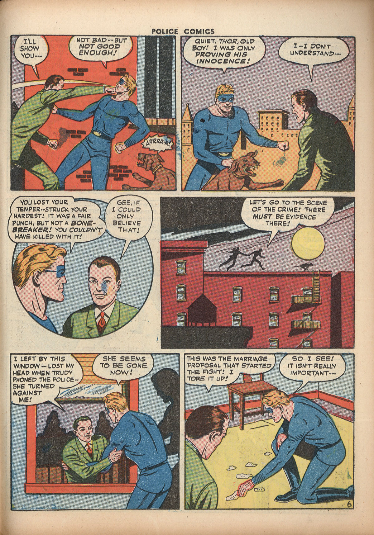 Read online Police Comics comic -  Issue #47 - 43