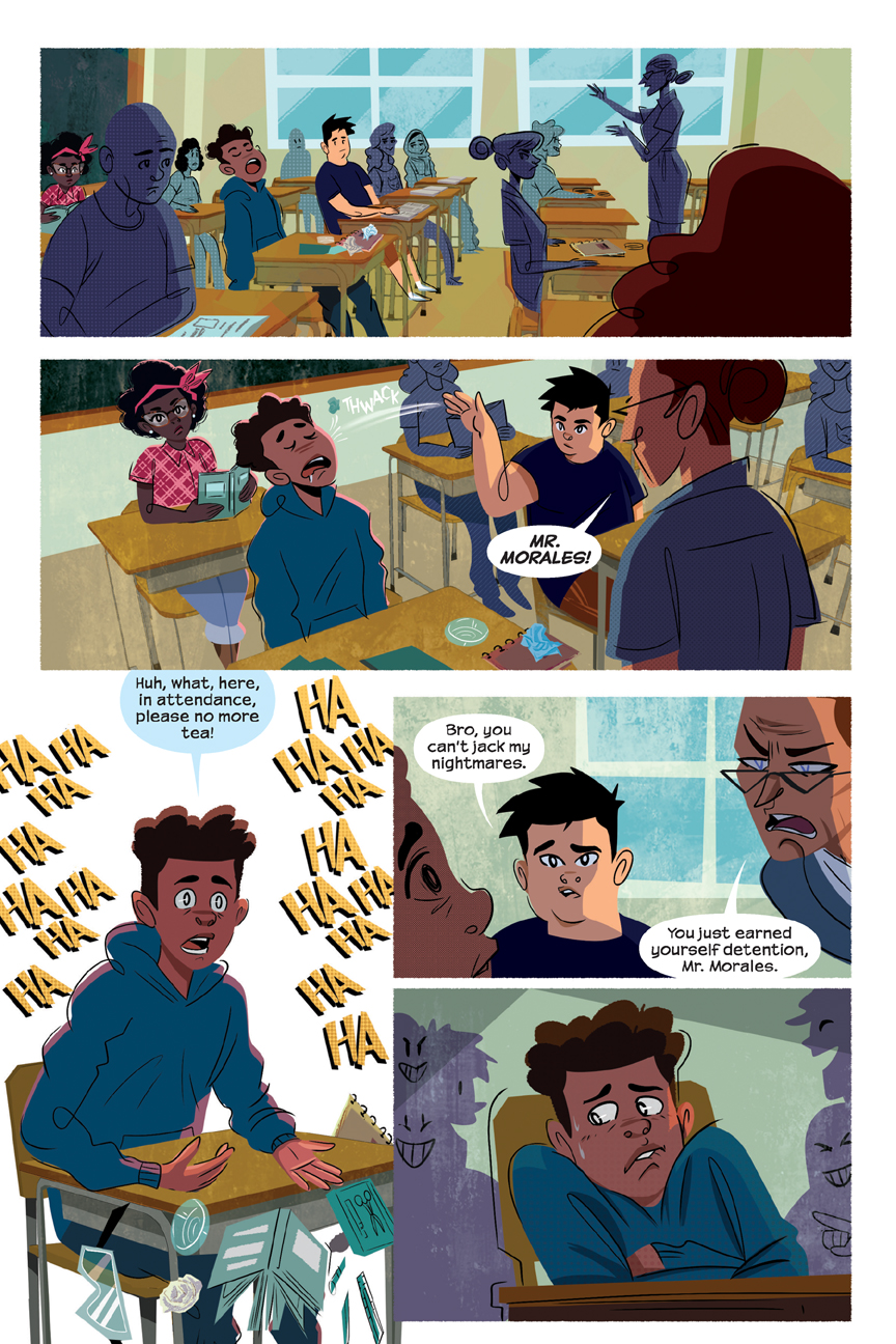 Read online Miles Morales: Shock Waves comic -  Issue # TPB - 45