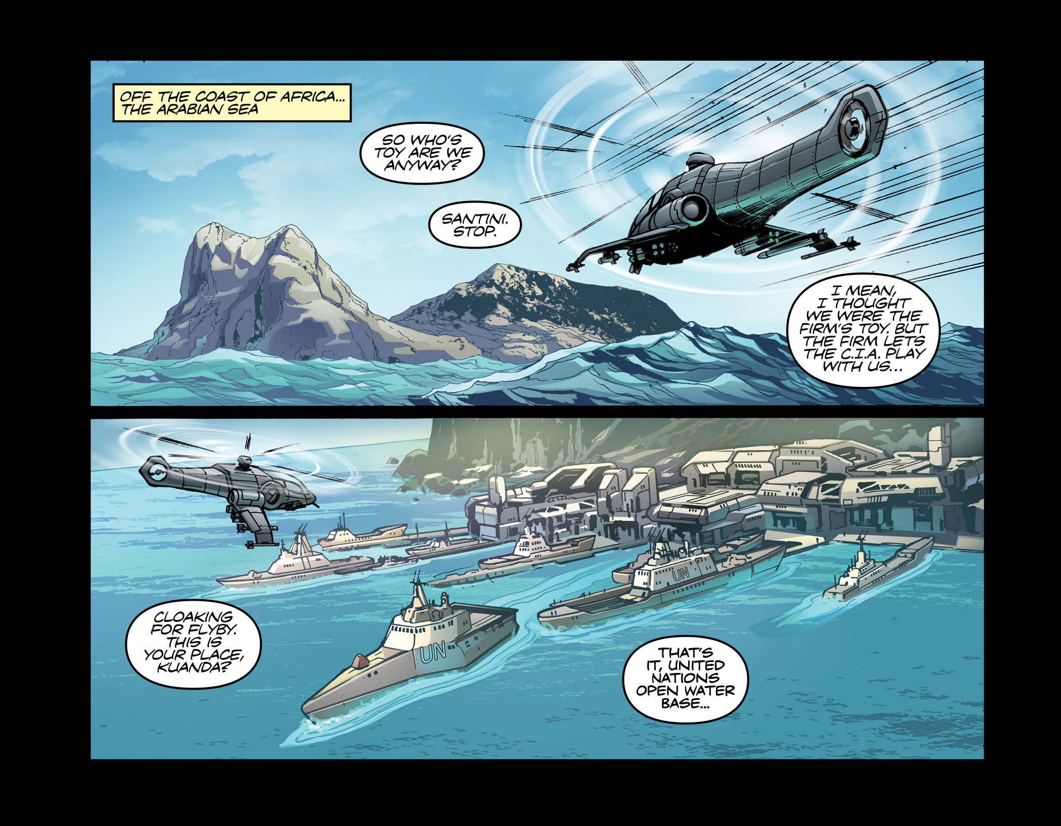 Read online Airwolf Airstrikes comic -  Issue #3 - 5