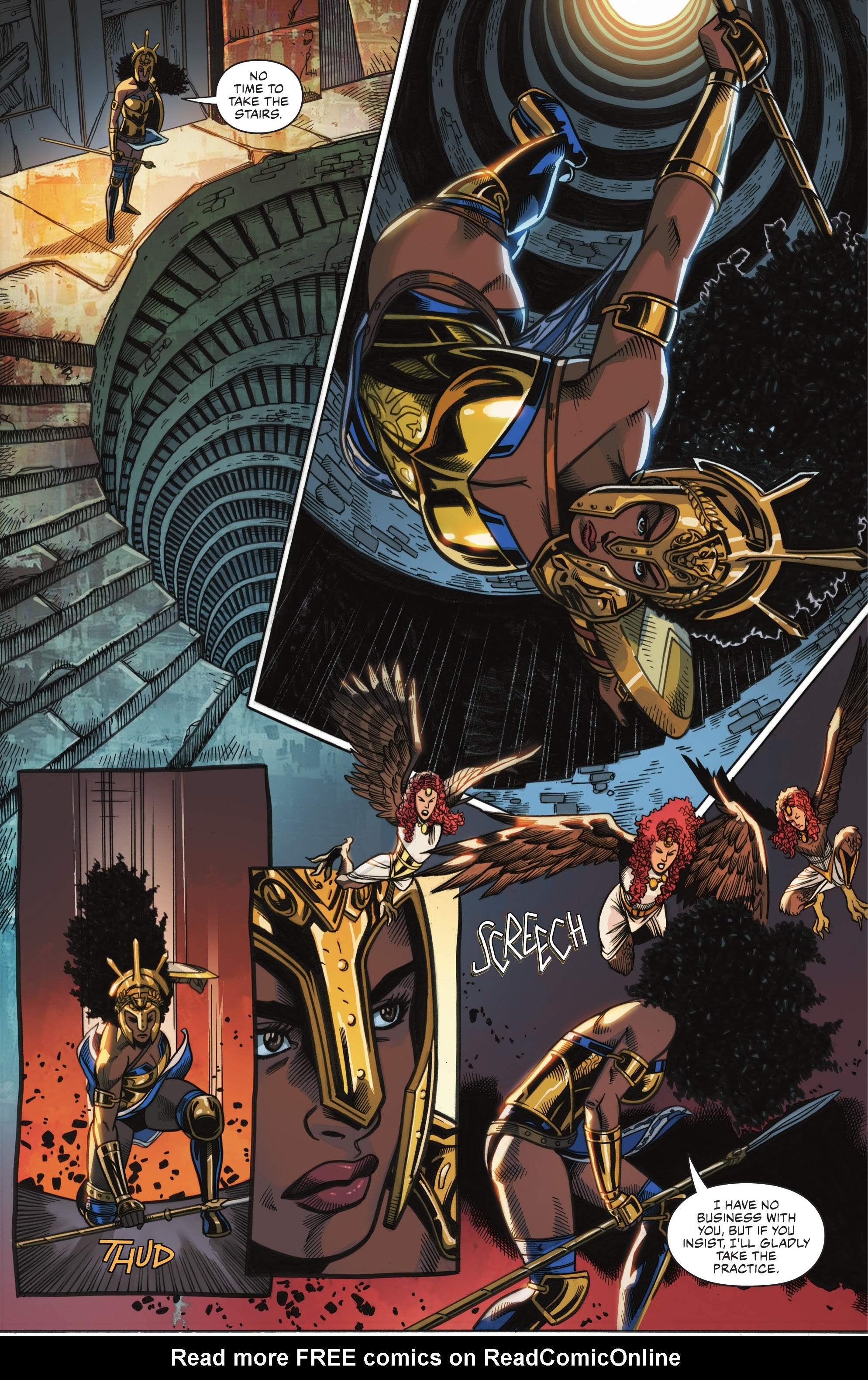 Read online Nubia & the Amazons comic -  Issue #4 - 20