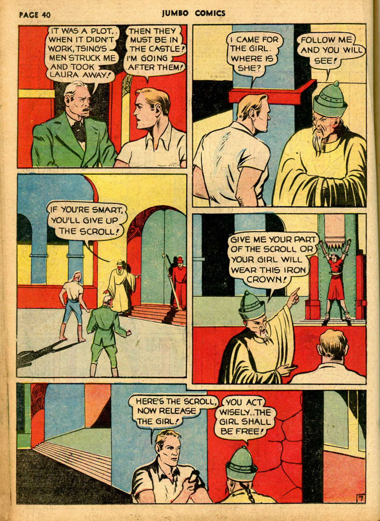 Read online Jumbo Comics comic -  Issue #21 - 42