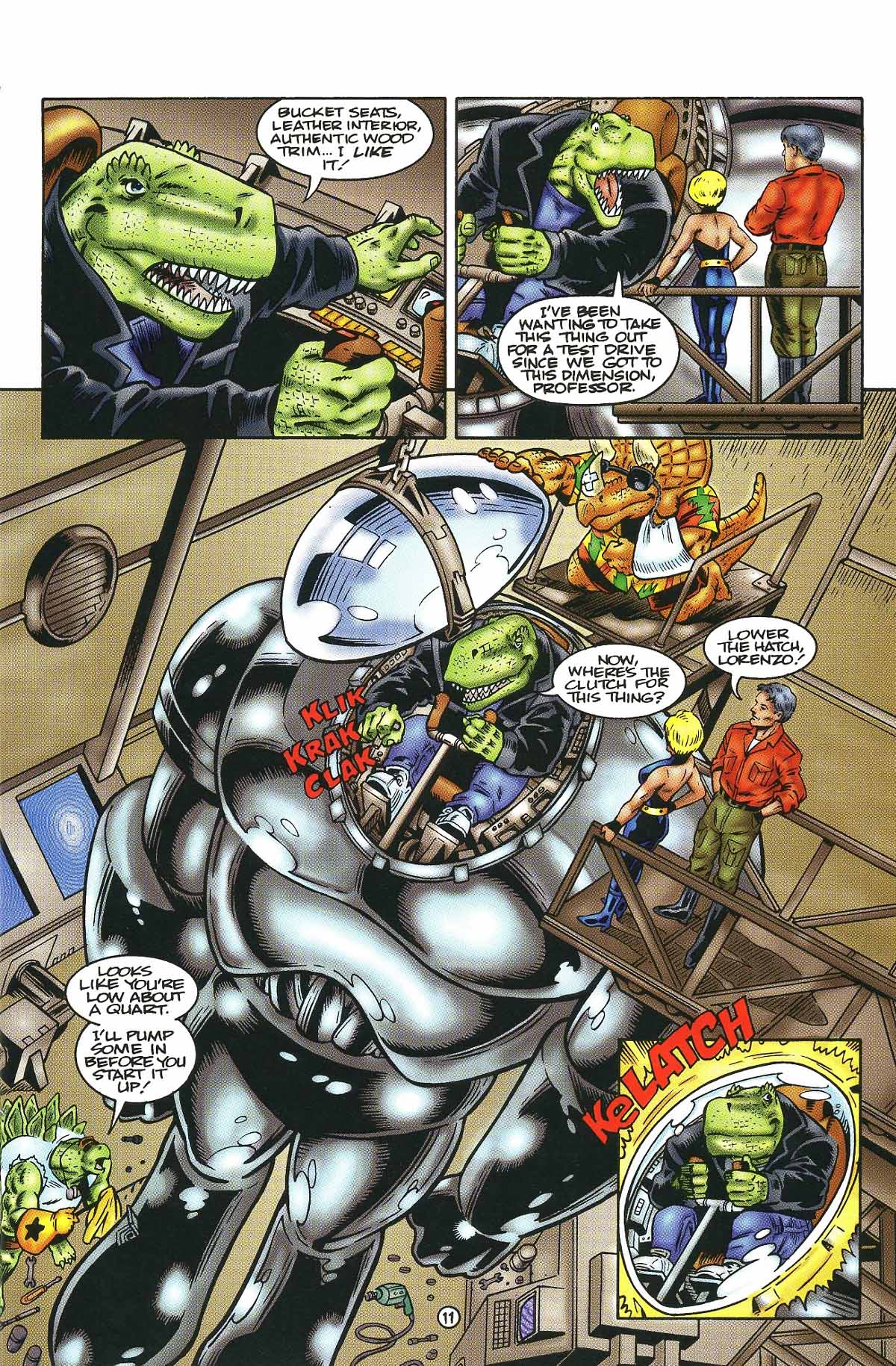 Read online Dinosaurs For Hire comic -  Issue #12 - 14