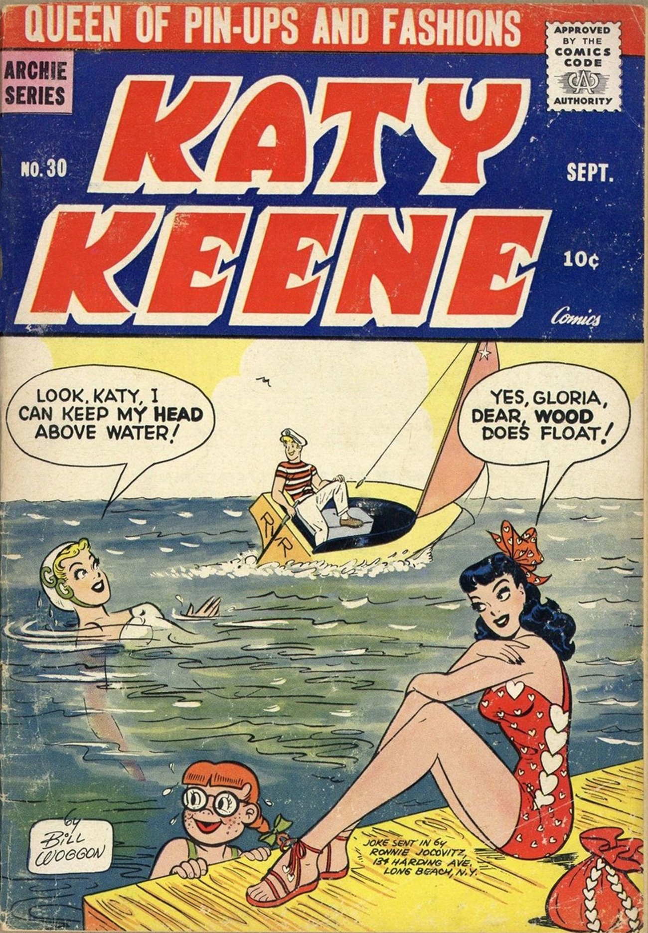 Read online Katy Keene (1949) comic -  Issue #30 - 1