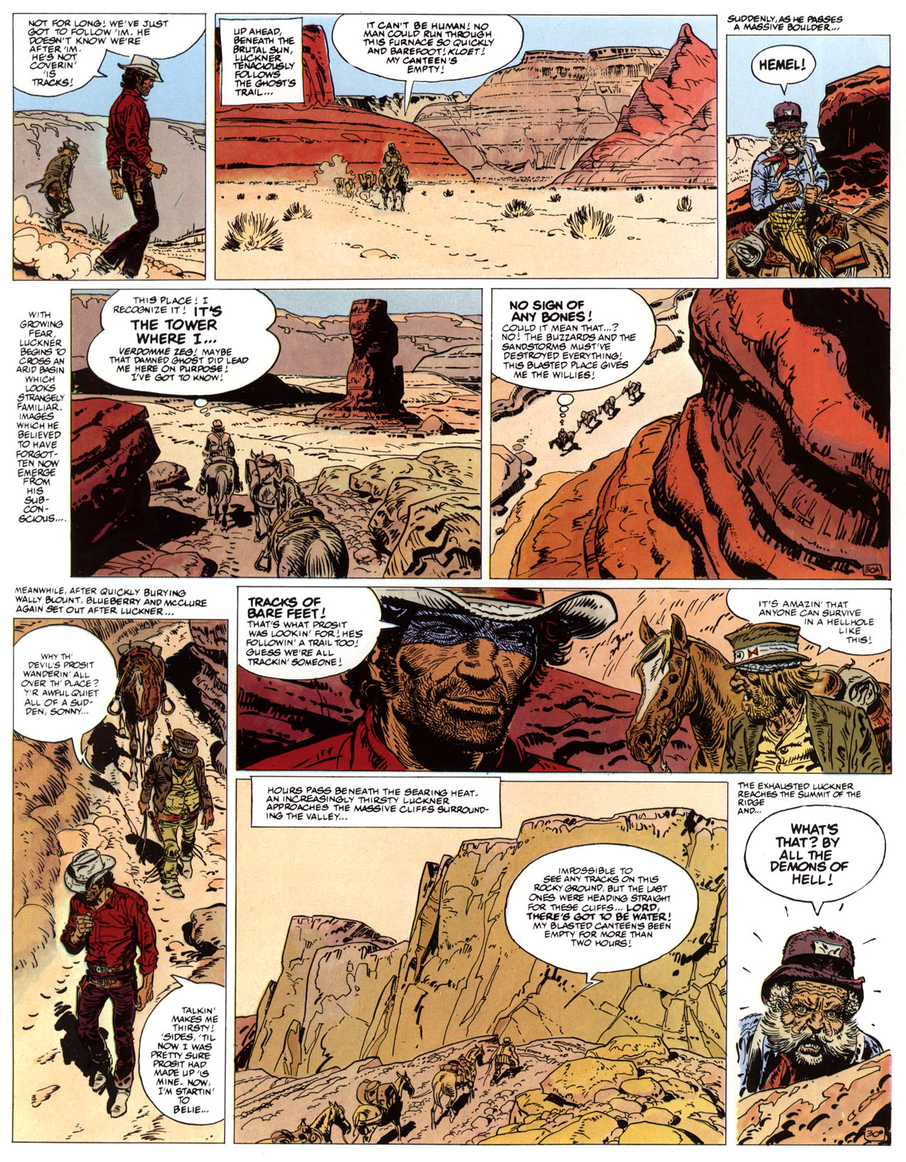 Read online Epic Graphic Novel: Marshal Blueberry comic -  Issue # TPB - 80
