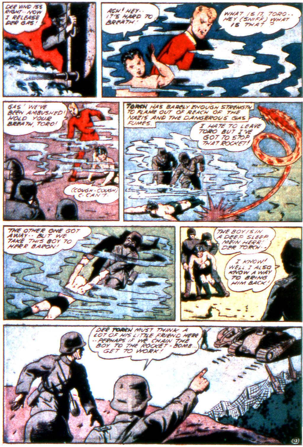 Read online The Human Torch (1940) comic -  Issue #12 - 14