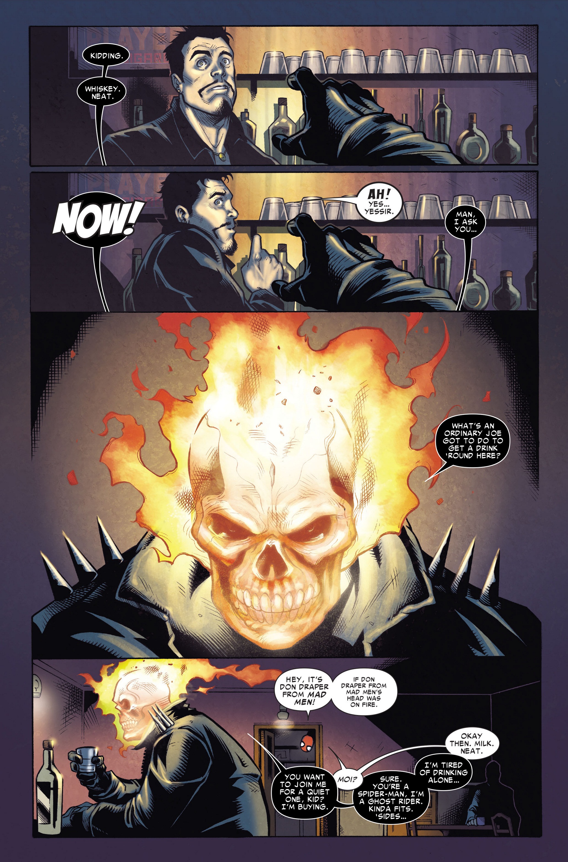 Read online Amazing Spider-Man/Ghost Rider: Motorstorm comic -  Issue # Full - 4
