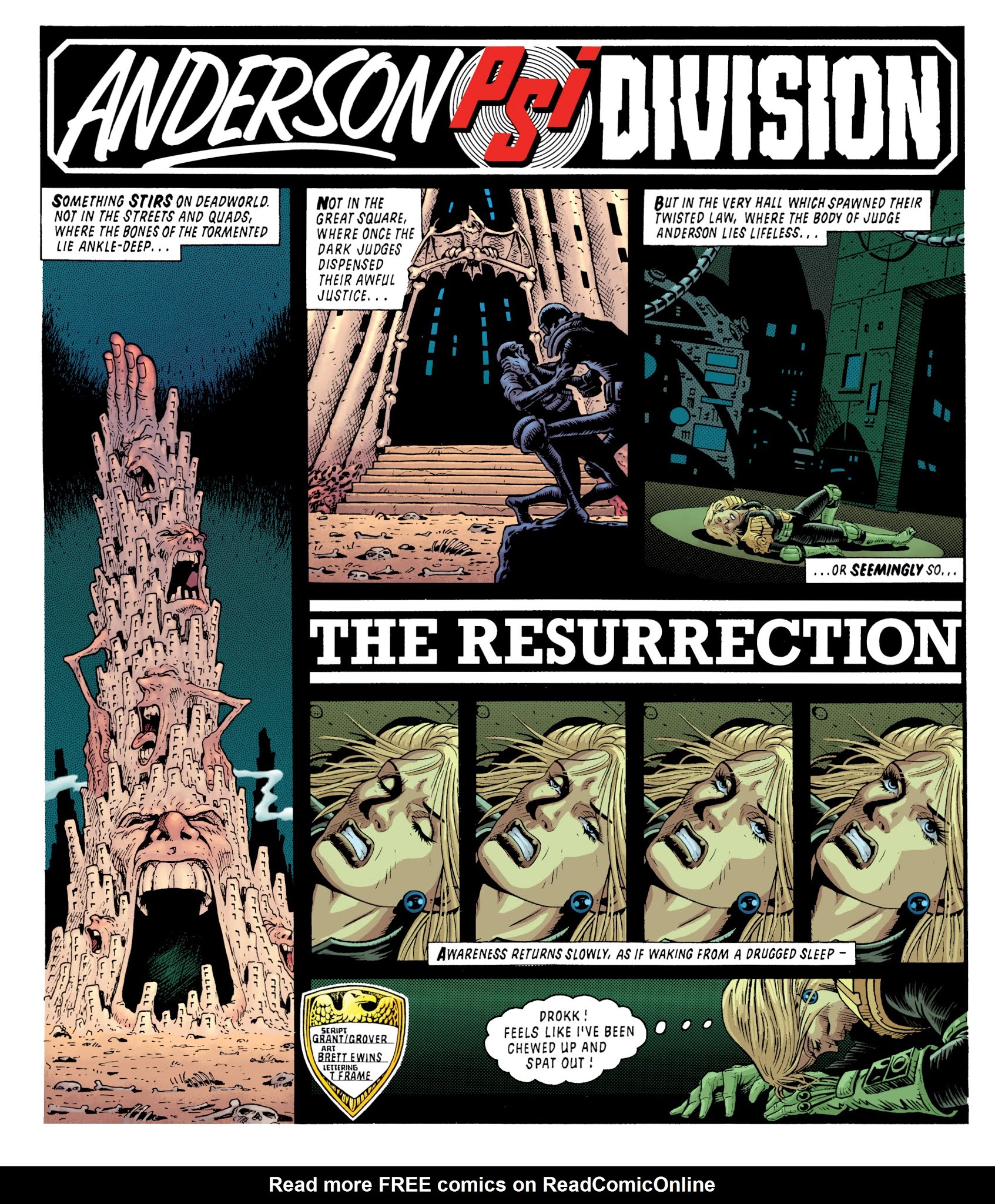 Read online Judge Dredd Classics: The Dark Judges comic -  Issue # TPB - 72