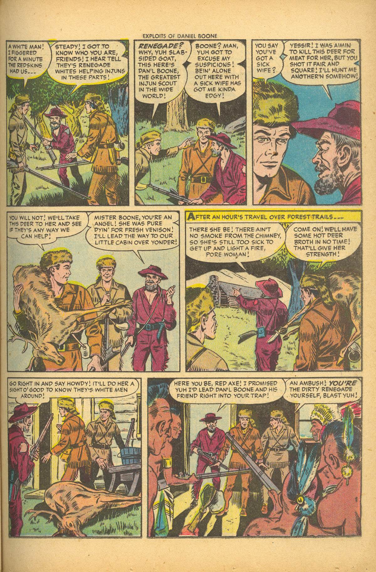 Read online Exploits of Daniel Boone comic -  Issue #2 - 21