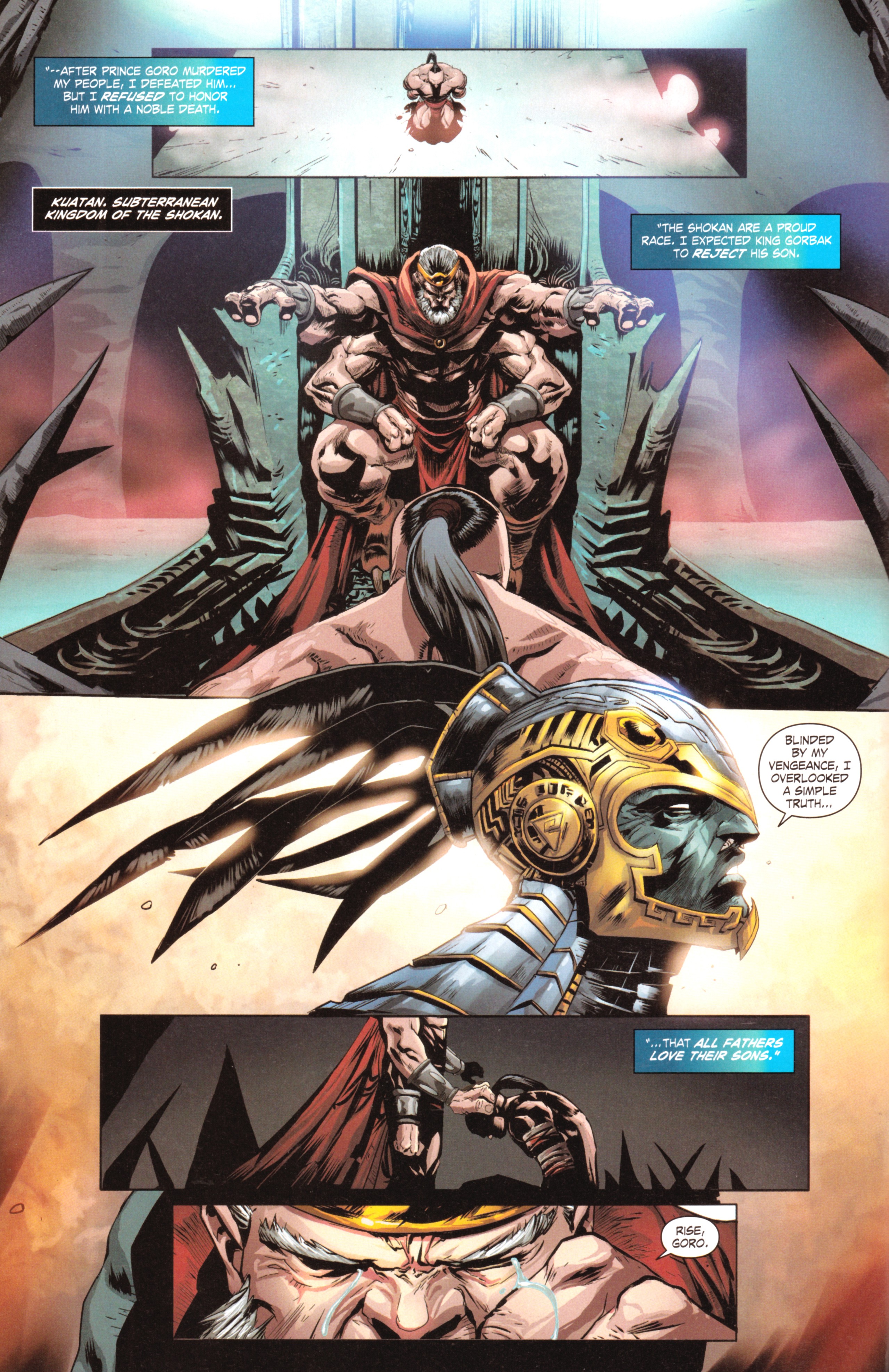 Read online Mortal Kombat X [II] comic -  Issue #5 - 8
