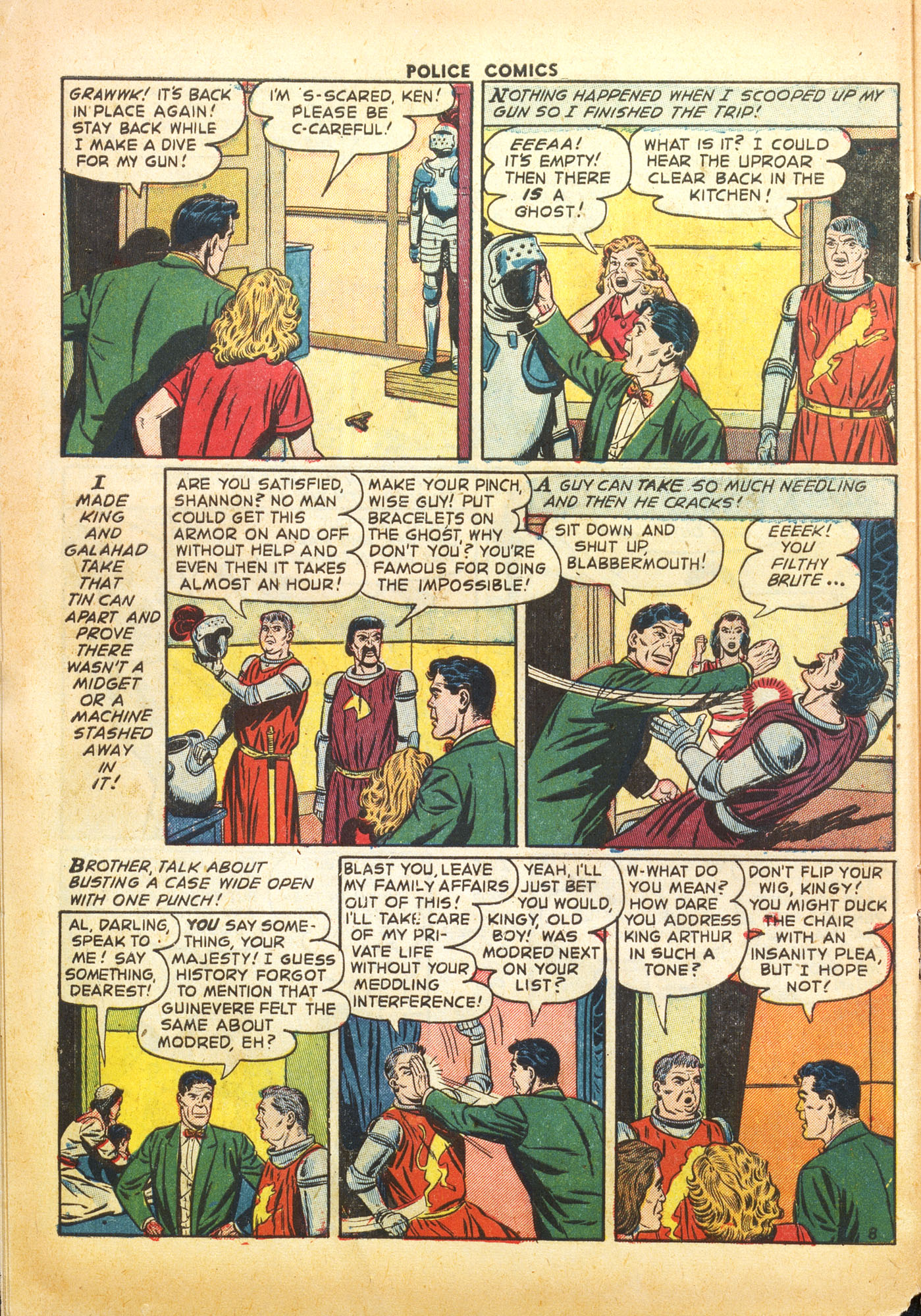 Read online Police Comics comic -  Issue #125 - 10
