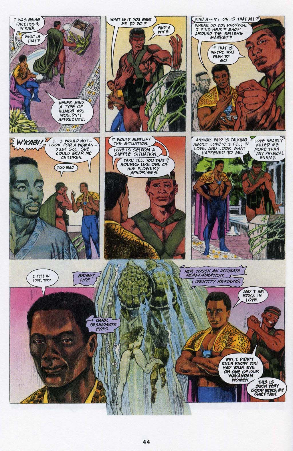 Read online Black Panther: Panther's Prey comic -  Issue #1 - 45